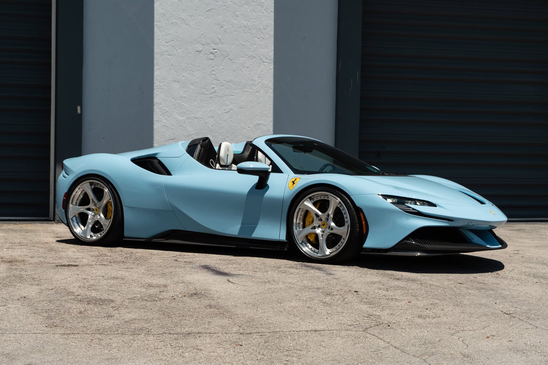 Photo 24 of Ferrari SF90 | Azzurro La Platta | on ANRKY XR-305 | Polished Clear