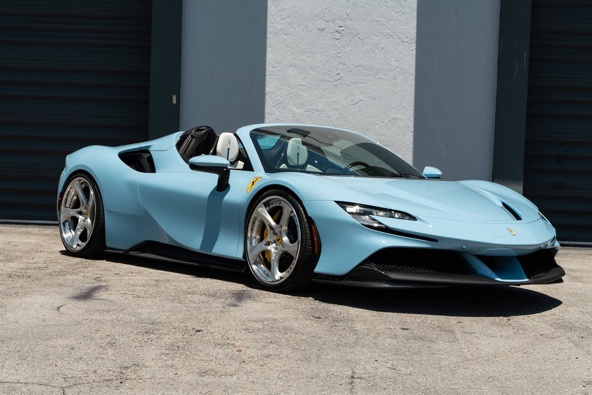 Photo 25 of Ferrari SF90 | Azzurro La Platta | on ANRKY XR-305 | Polished Clear