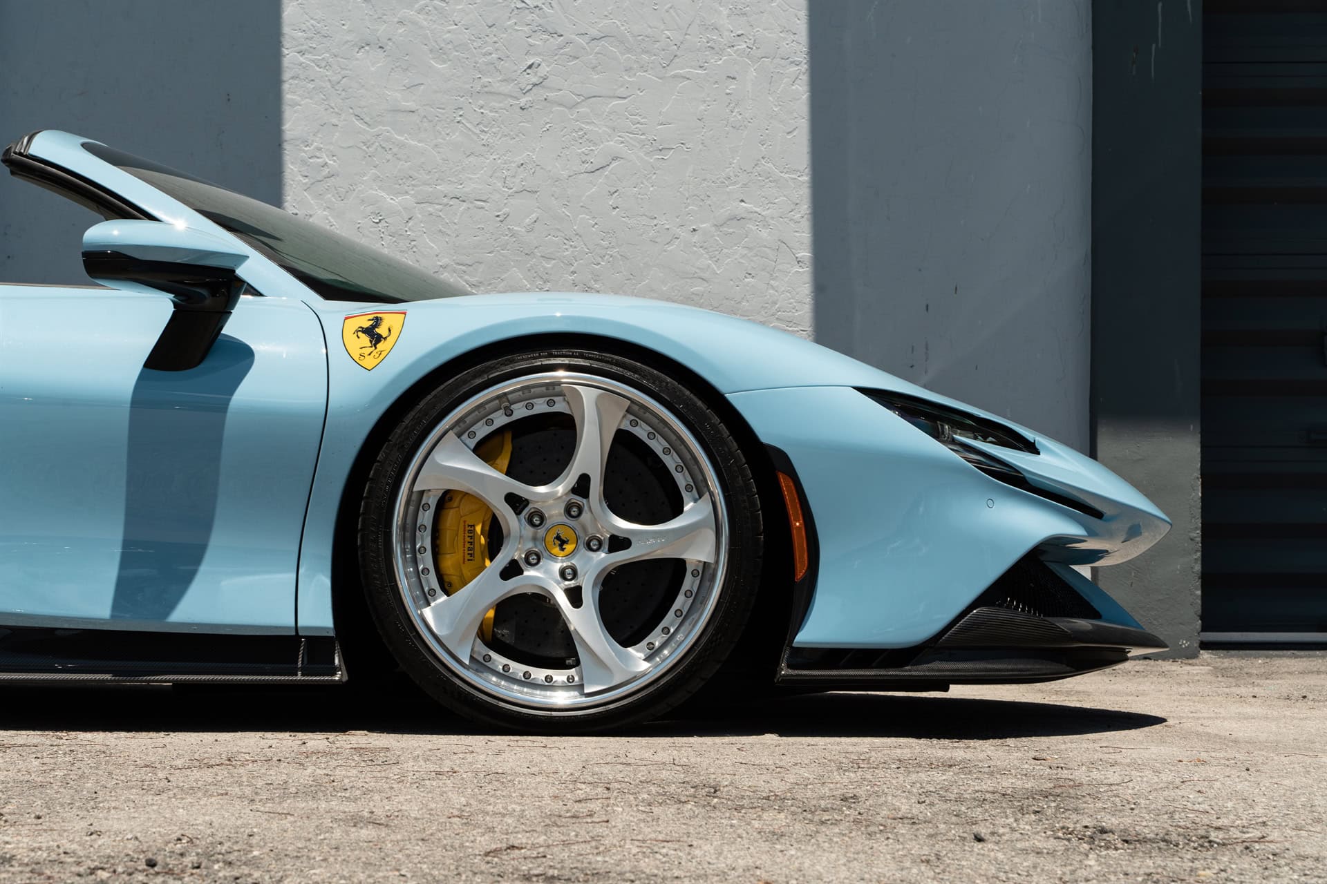 Photo 29 of Ferrari SF90 | Azzurro La Platta | on ANRKY XR-305 | Polished Clear