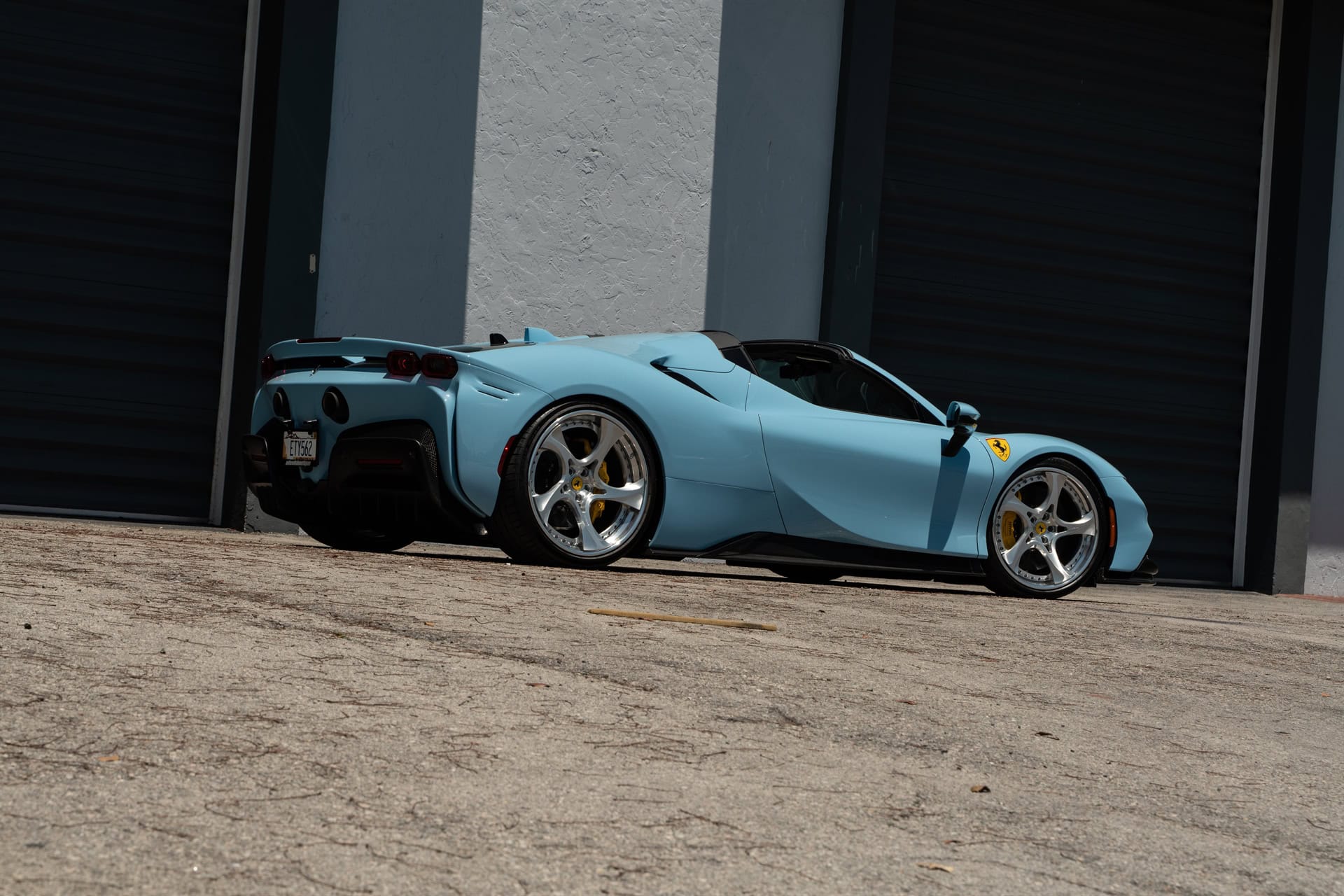 Photo 32 of Ferrari SF90 | Azzurro La Platta | on ANRKY XR-305 | Polished Clear