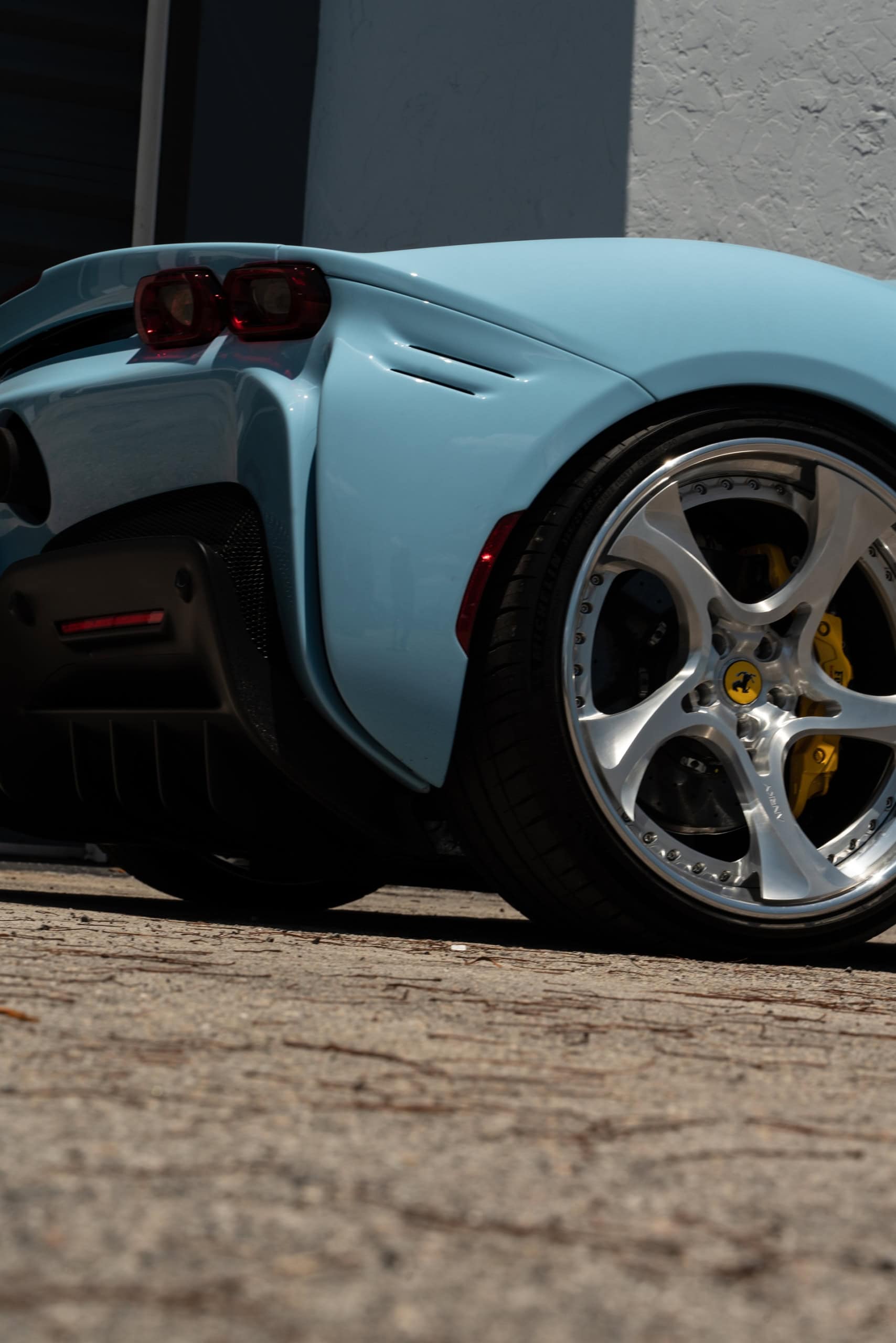 Photo 34 of Ferrari SF90 | Azzurro La Platta | on ANRKY XR-305 | Polished Clear