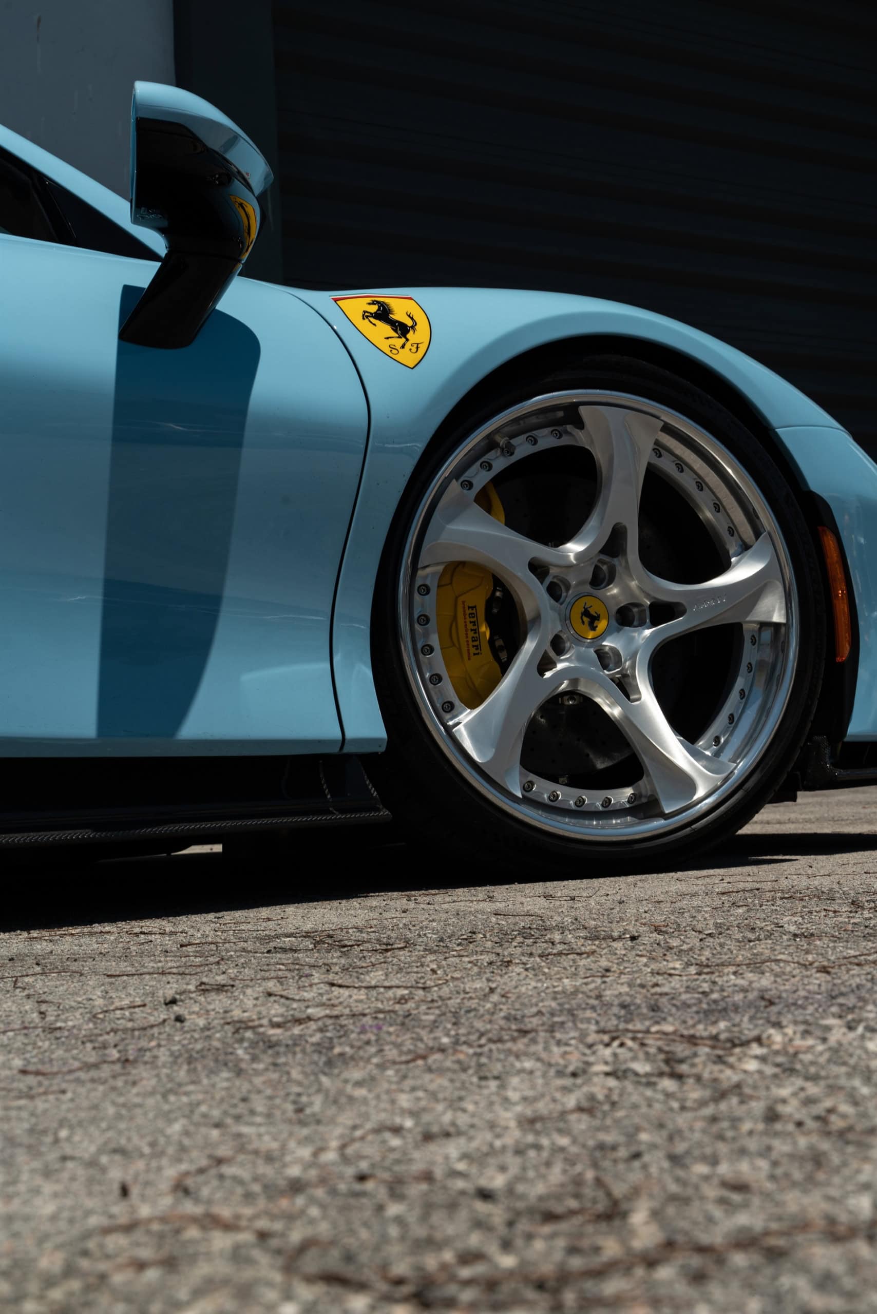 Photo 35 of Ferrari SF90 | Azzurro La Platta | on ANRKY XR-305 | Polished Clear