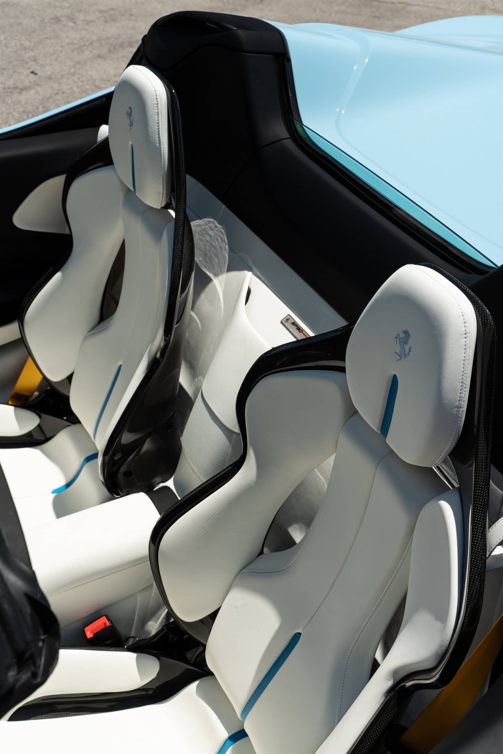 Photo 39 of Ferrari SF90 | Azzurro La Platta | on ANRKY XR-305 | Polished Clear