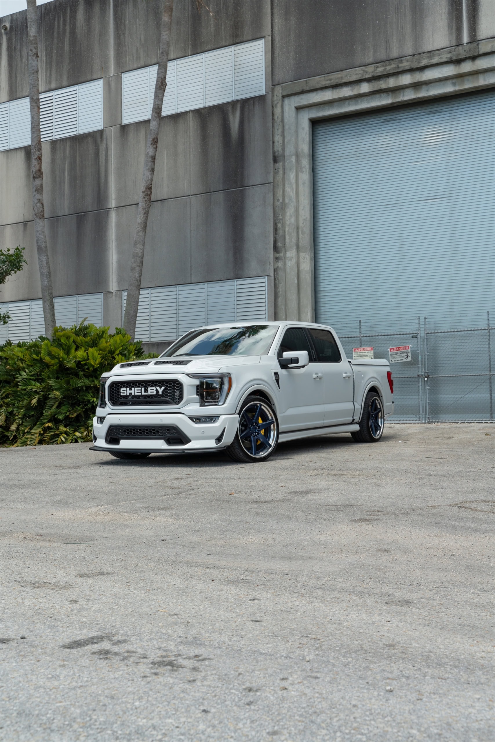 Photo 29 of Shelby Super Snake Ford F-150 | Oxford White | on ANRKY RS6.3 | Satin Space Blue