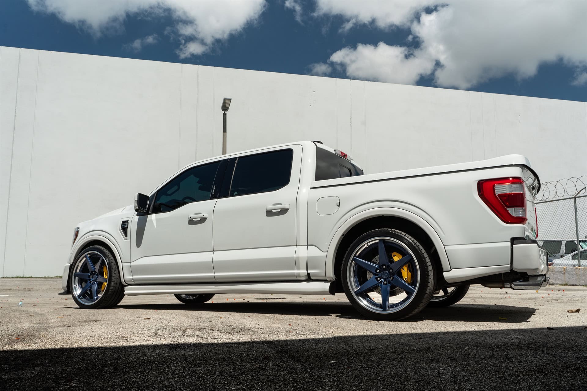 Photo 34 of Shelby Super Snake Ford F-150 | Oxford White | on ANRKY RS6.3 | Satin Space Blue