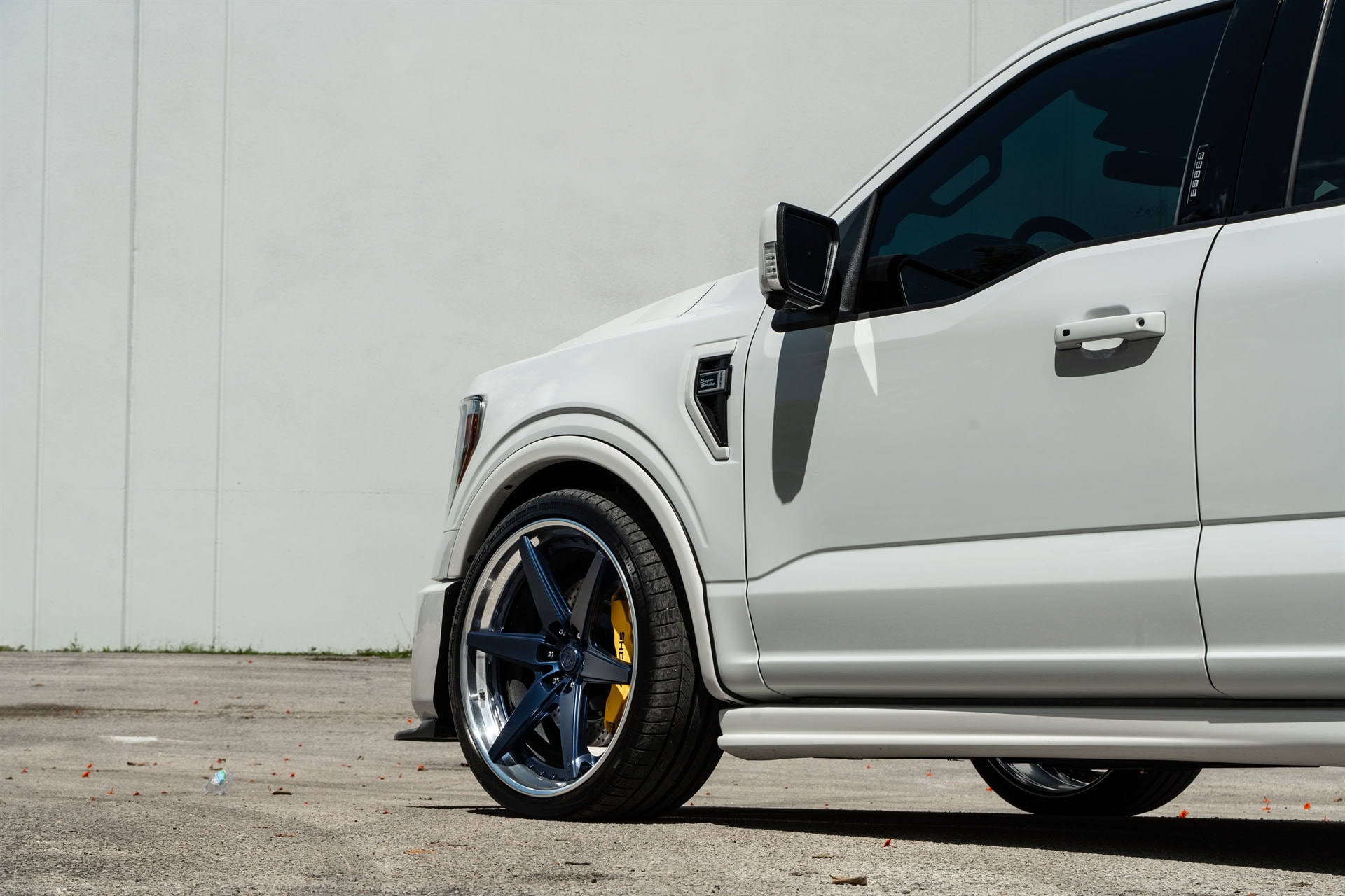 Photo 35 of Shelby Super Snake Ford F-150 | Oxford White | on ANRKY RS6.3 | Satin Space Blue