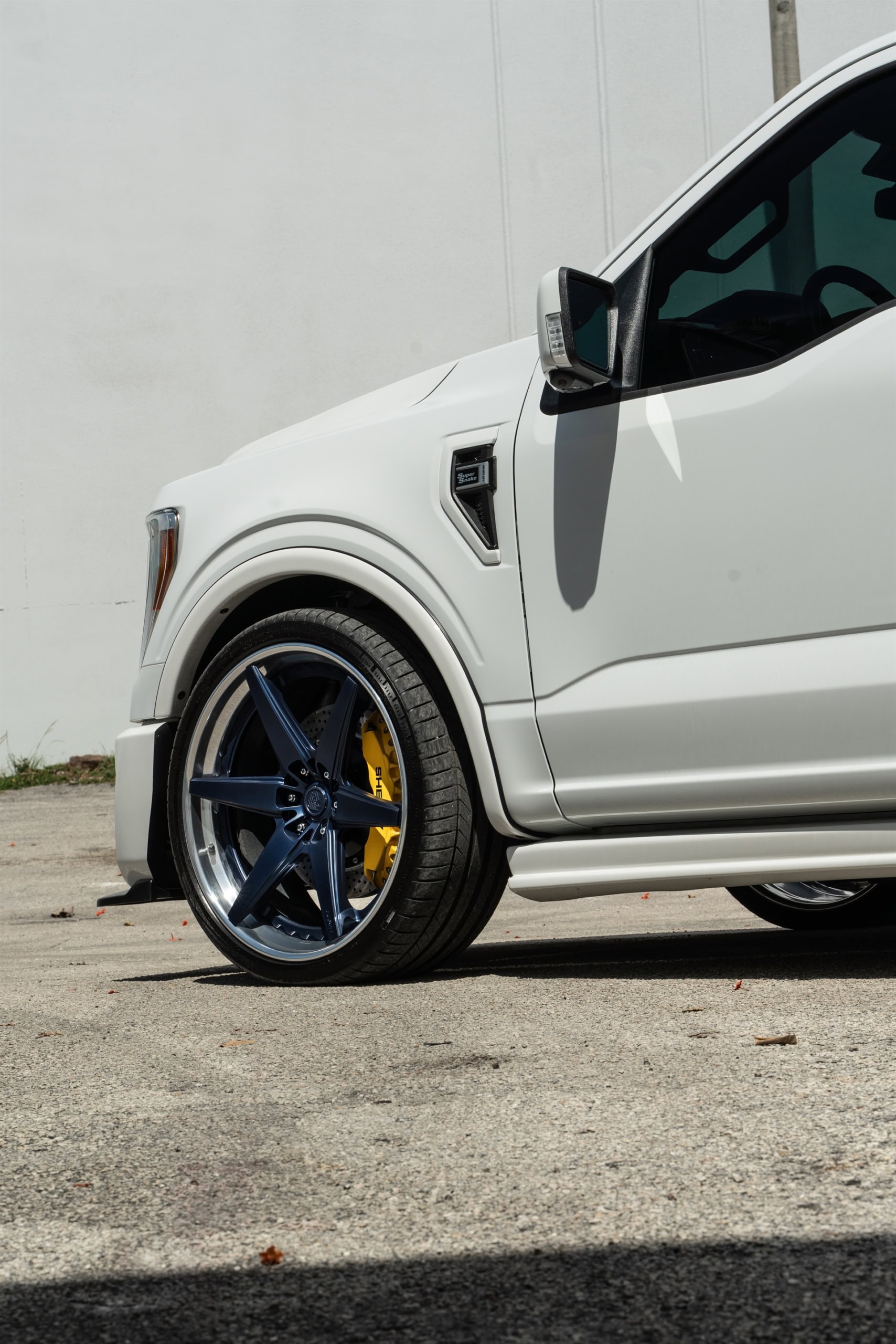 Photo 39 of Shelby Super Snake Ford F-150 | Oxford White | on ANRKY RS6.3 | Satin Space Blue