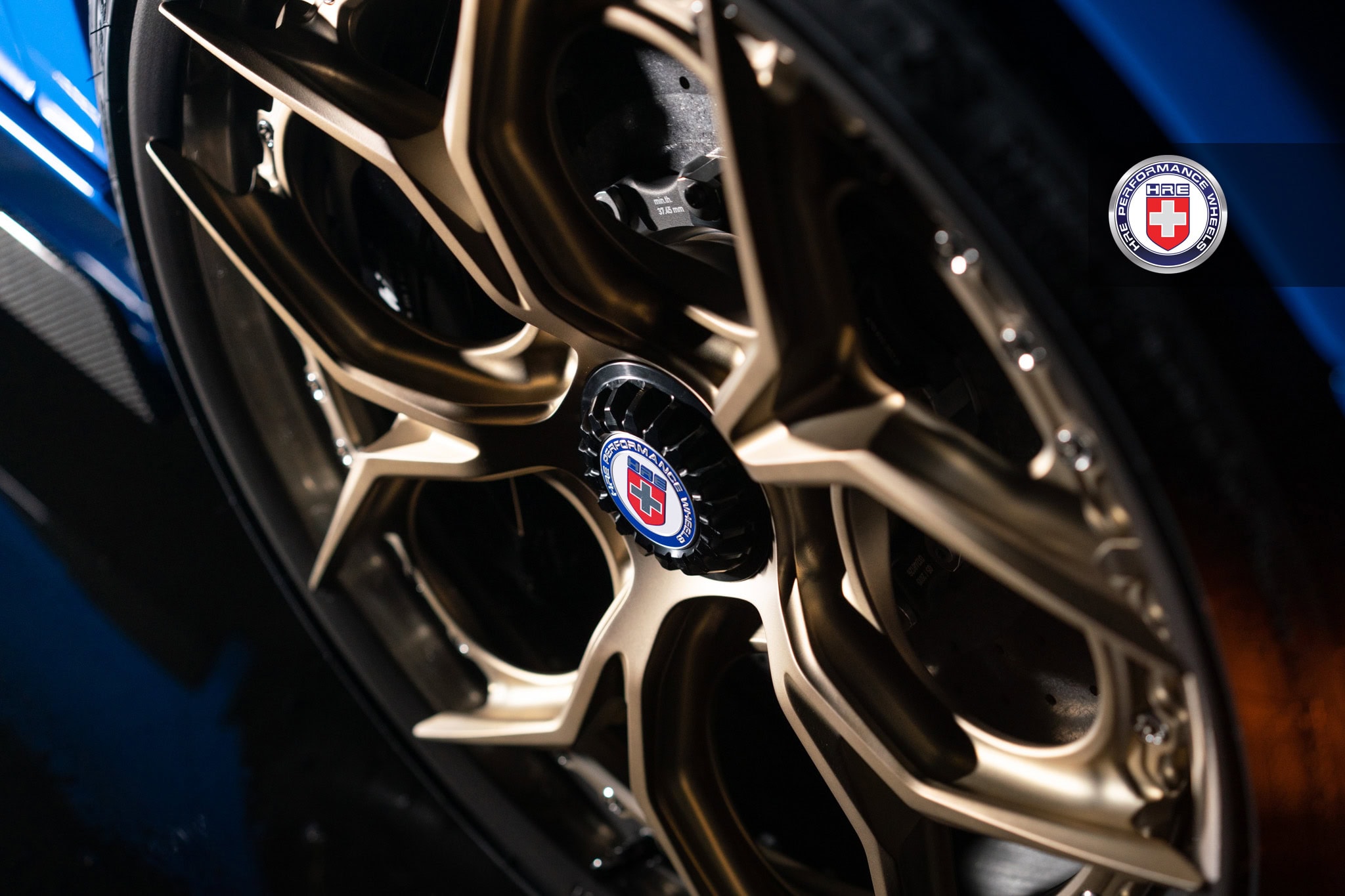 Lamborghini Aventador SVJ with HRE S111SC in Frozen Polished Champagne