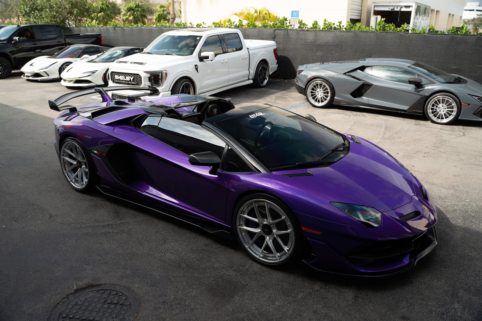 Lamborghini Aventador SVJ Roadster | Viola Parsafe | on ANRKY XR-301 | Brushed Clear