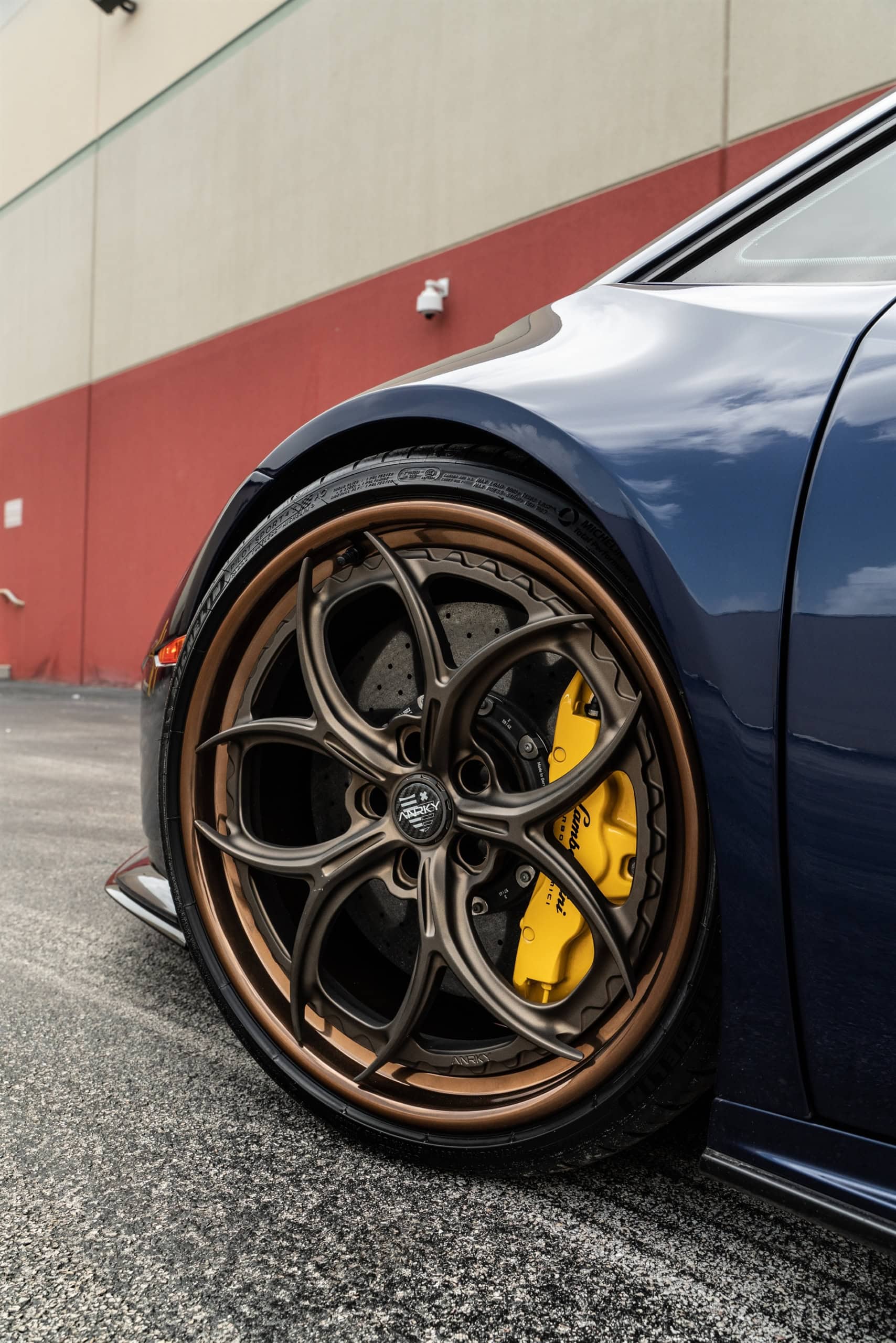 Photo 47 of Lamborghini Huracan Tecnica | Blu Grifo | on ANRKY S3-X0 | Satin Bronze