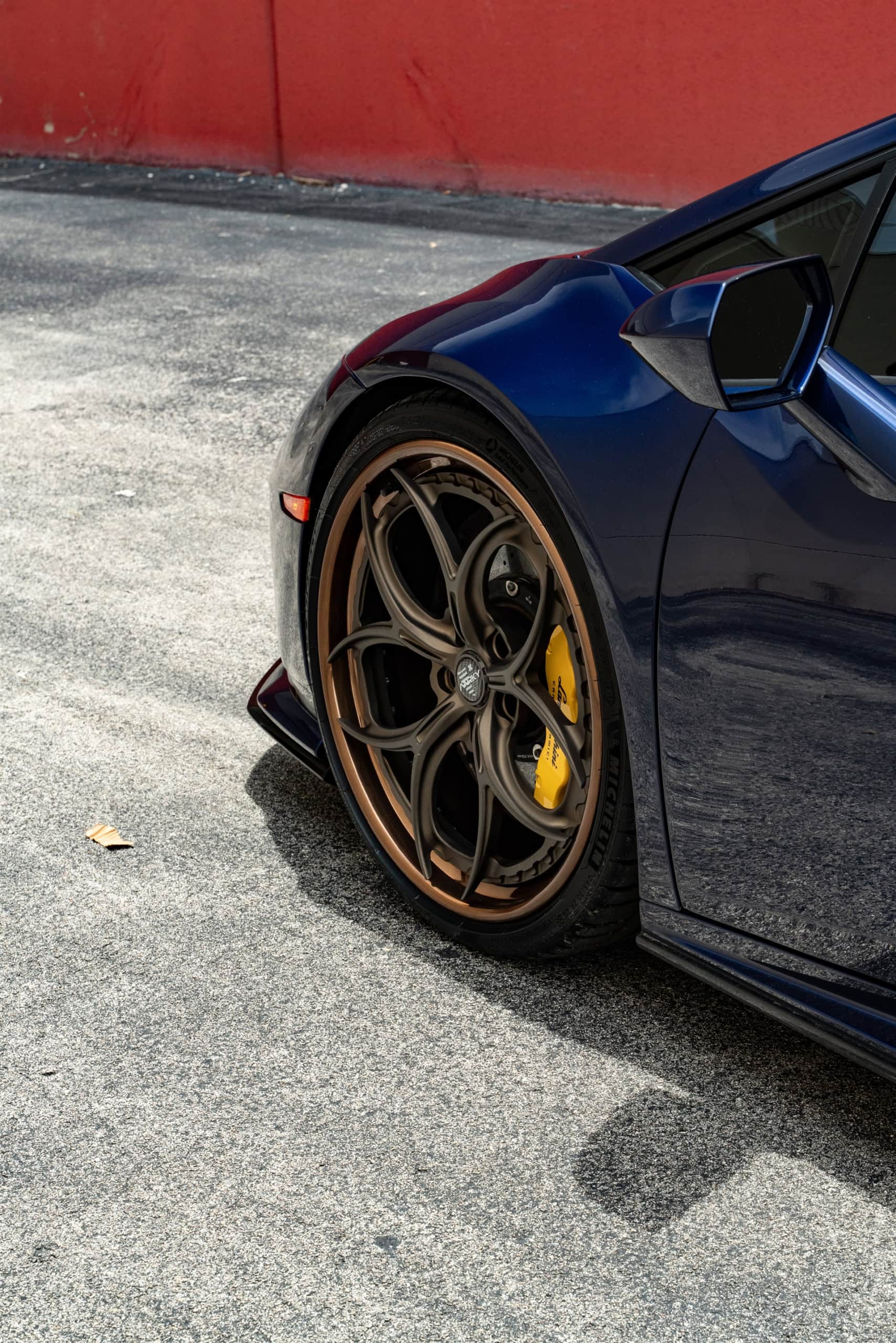 Lamborghini Huracan Tecnica | Blu Grifo | on ANRKY S3-X0 | Satin Bronze