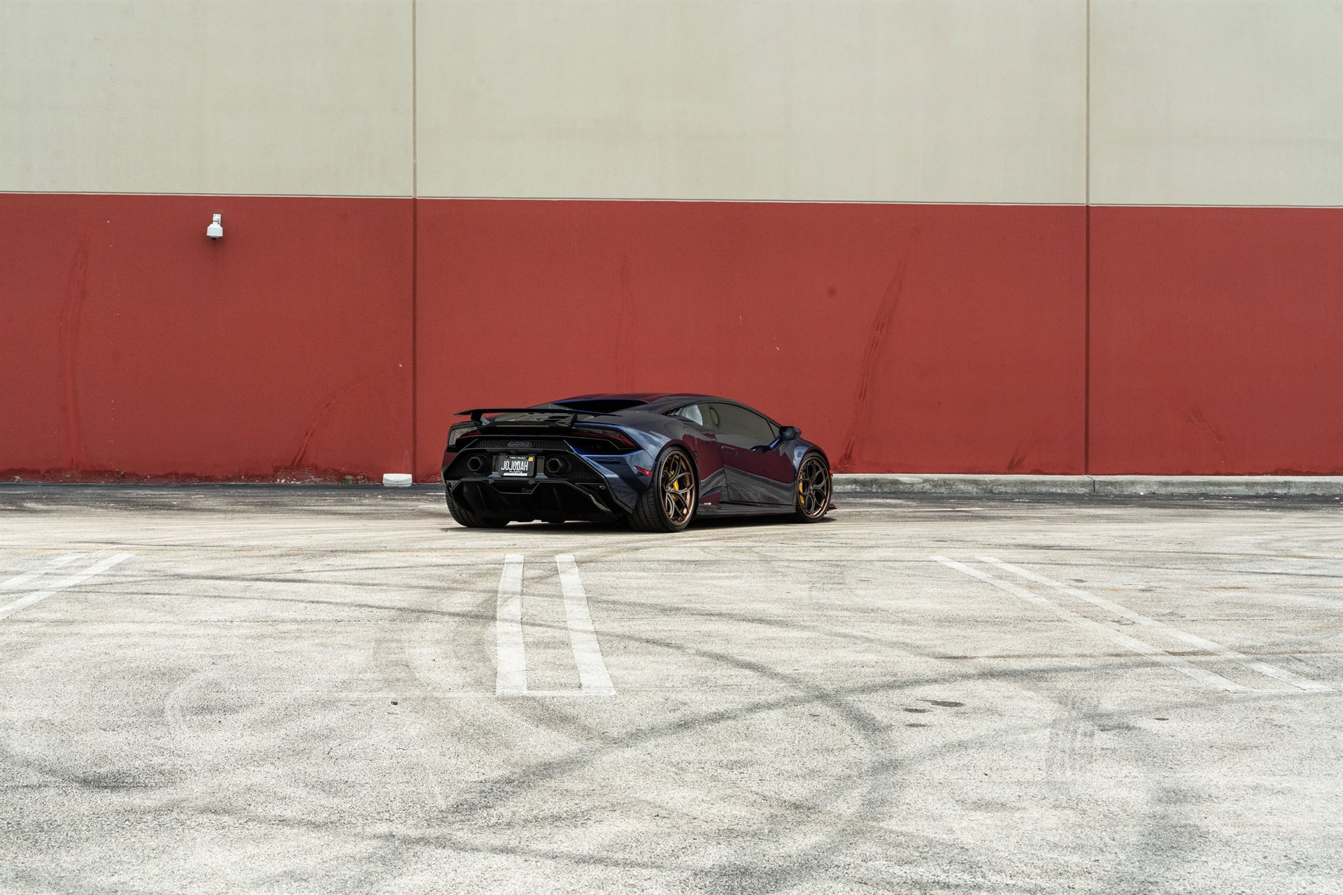 Photo 21 of Lamborghini Huracan Tecnica | Blu Grifo | on ANRKY S3-X0 | Satin Bronze
