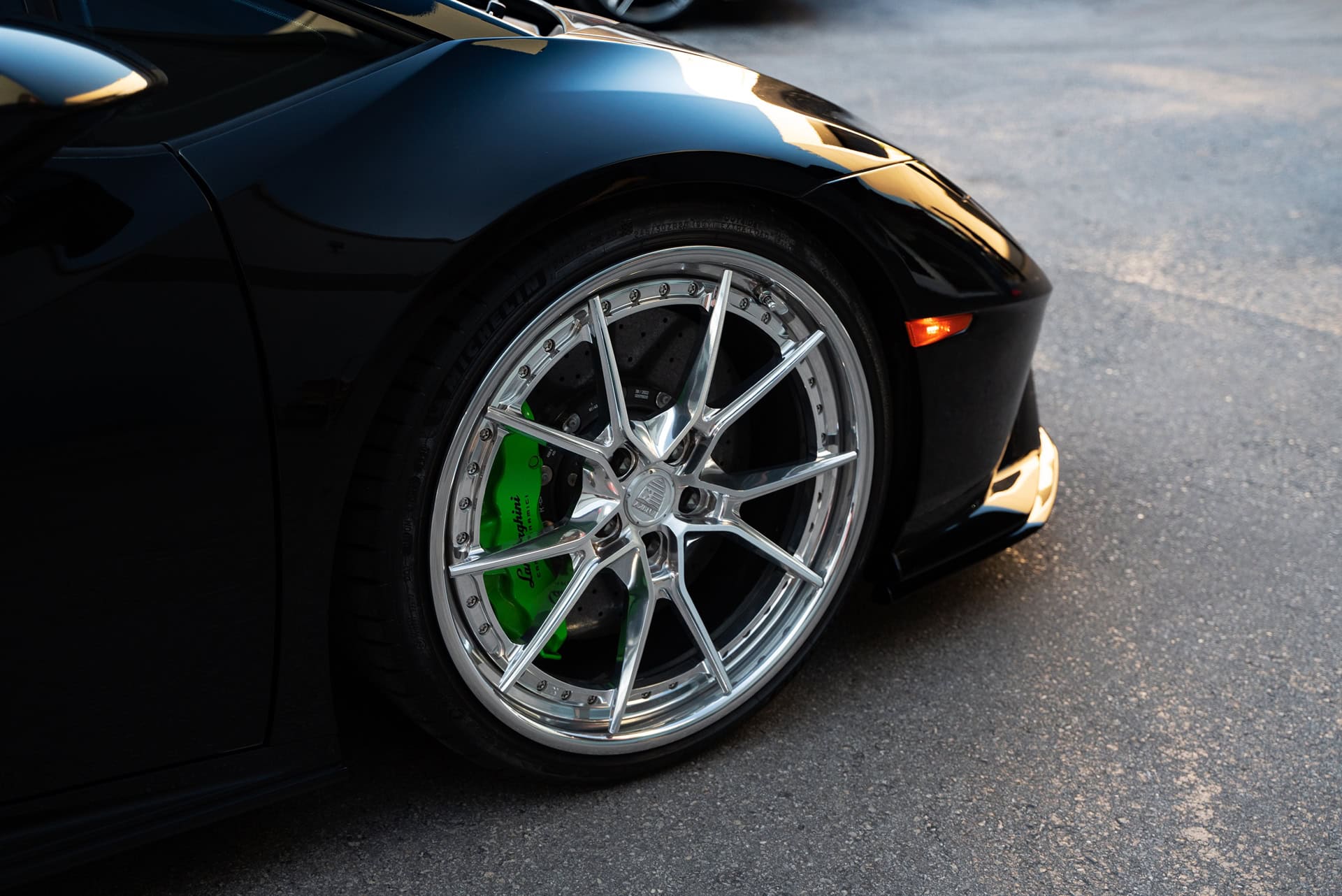 Lamborghini Huracan Tecnica | Nero Noctis | on ANRKY AN32 | Polished Clear
