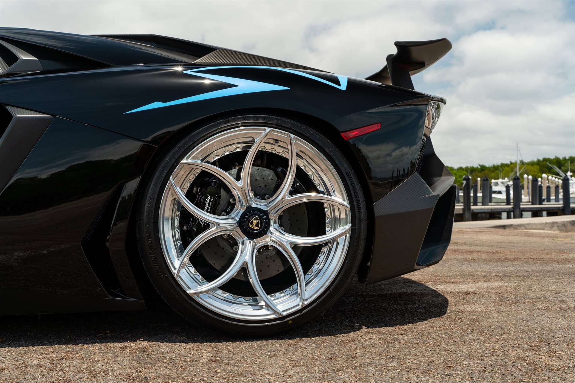 Photo 54 of Lamborghini Aventador SV | Nero Noctis | on ANRKY S2-X0 | Polished Clear