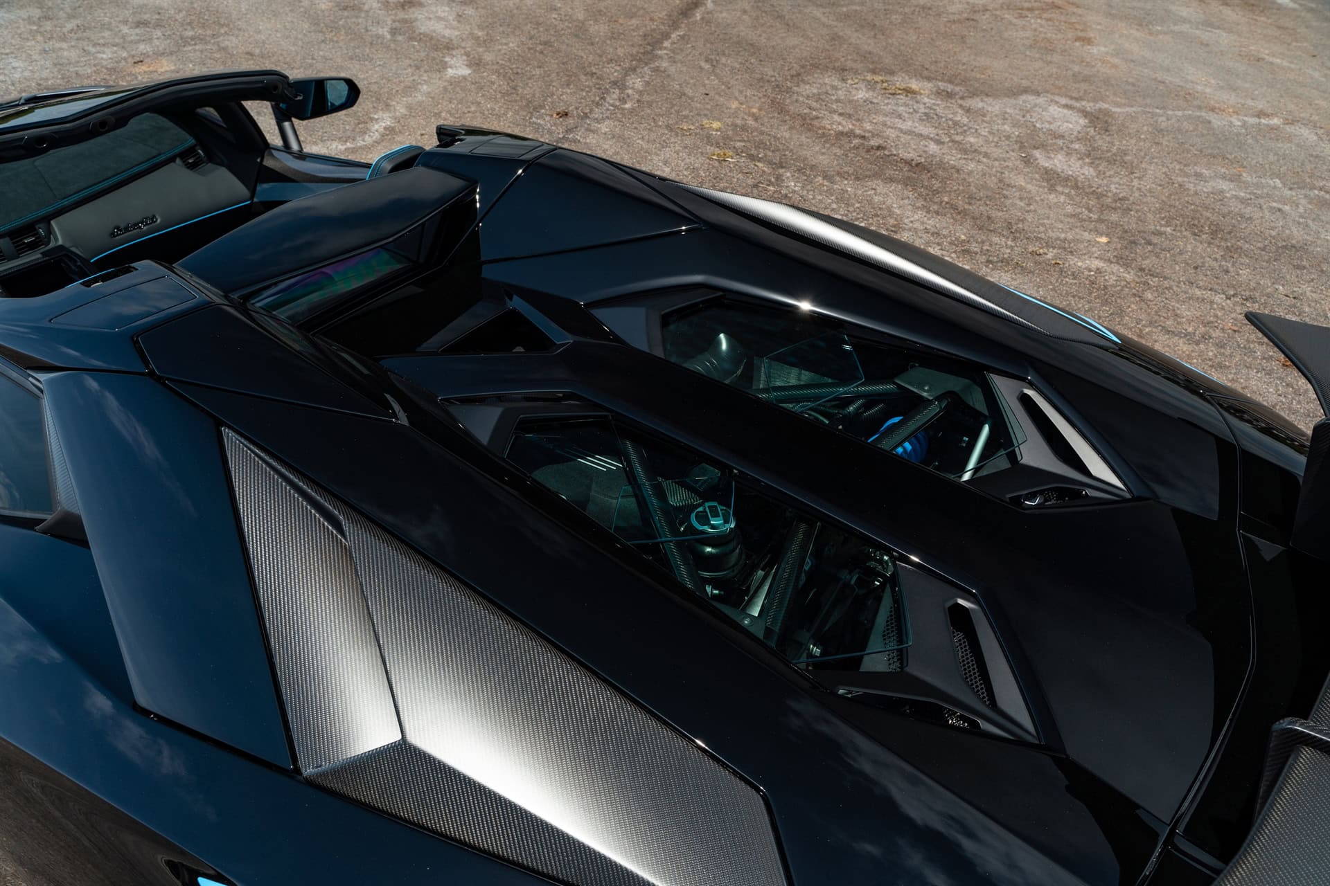Photo 57 of Lamborghini Aventador SV | Nero Noctis | on ANRKY S2-X0 | Polished Clear