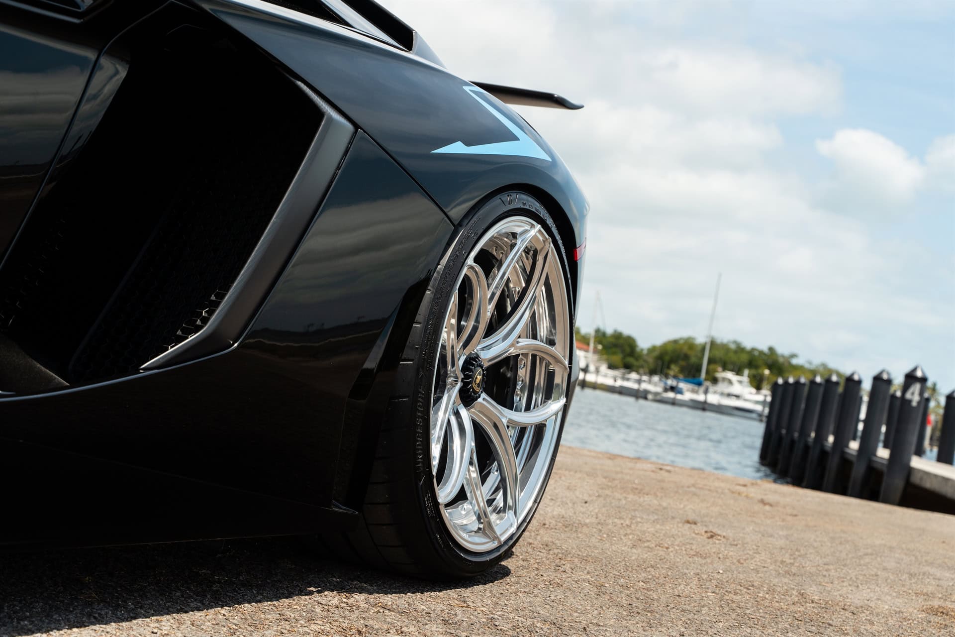 Photo 45 of Lamborghini Aventador SV | Nero Noctis | on ANRKY S2-X0 | Polished Clear