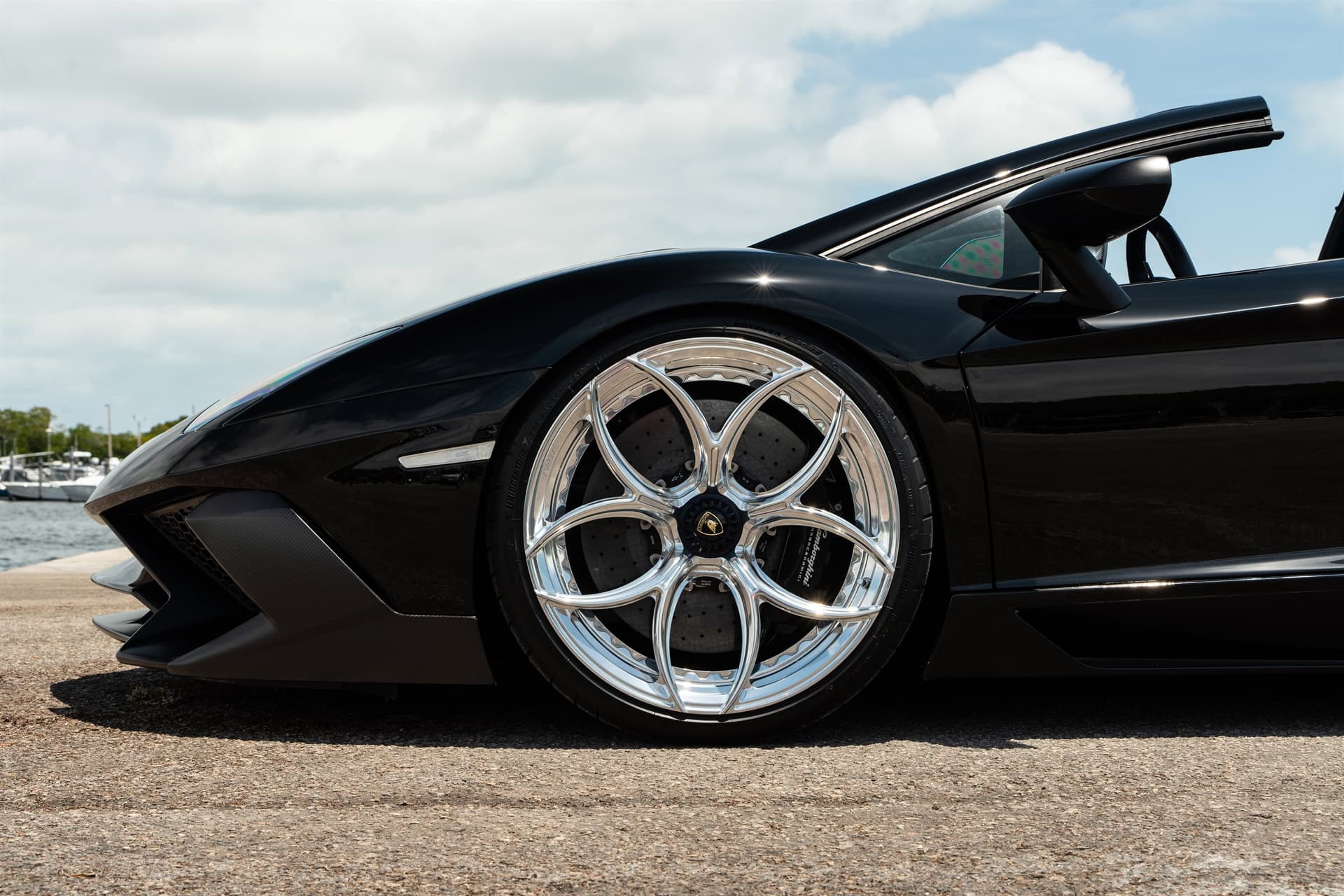 Photo 22 of Lamborghini Aventador SV | Nero Noctis | on ANRKY S2-X0 | Polished Clear