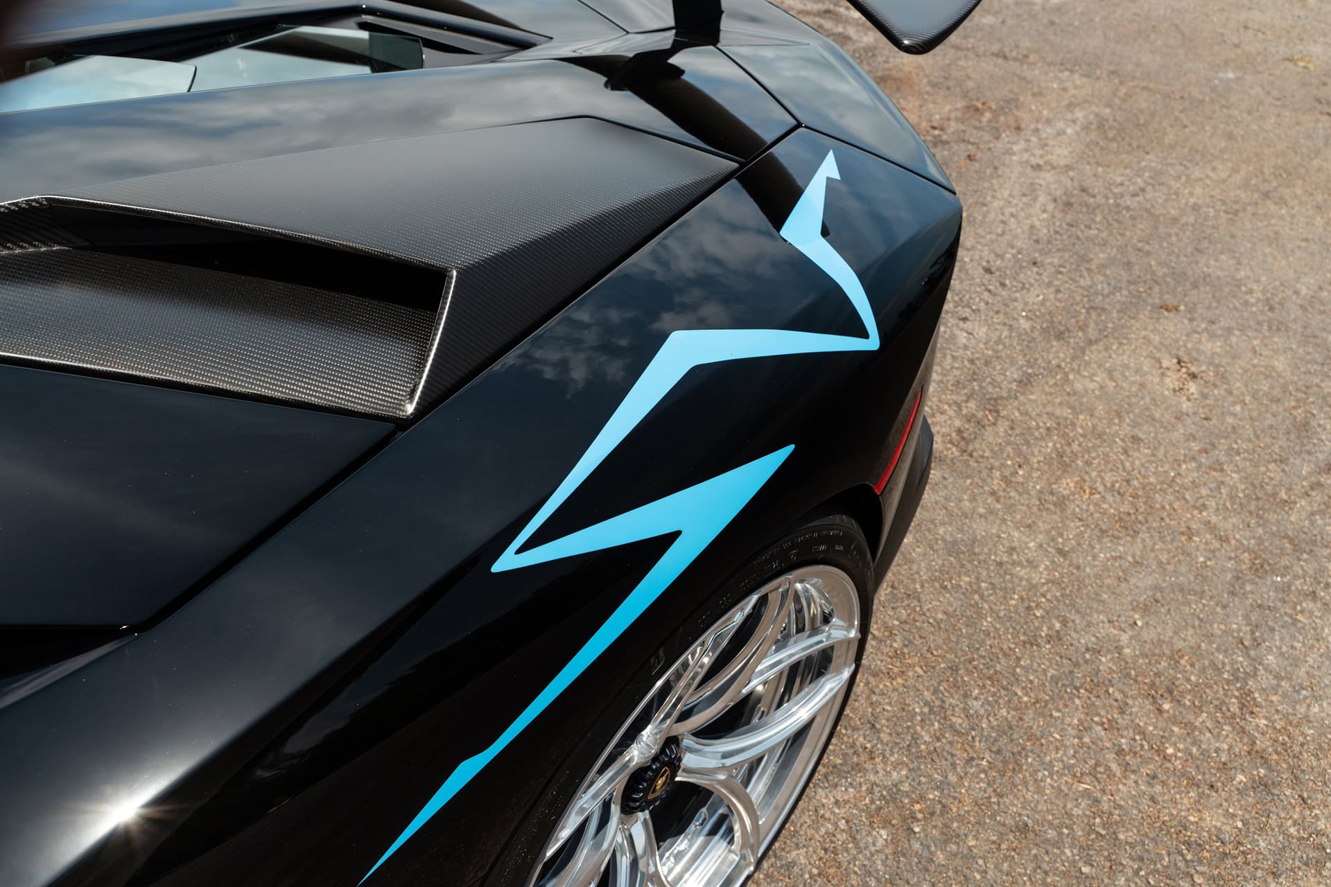Photo 46 of Lamborghini Aventador SV | Nero Noctis | on ANRKY S2-X0 | Polished Clear