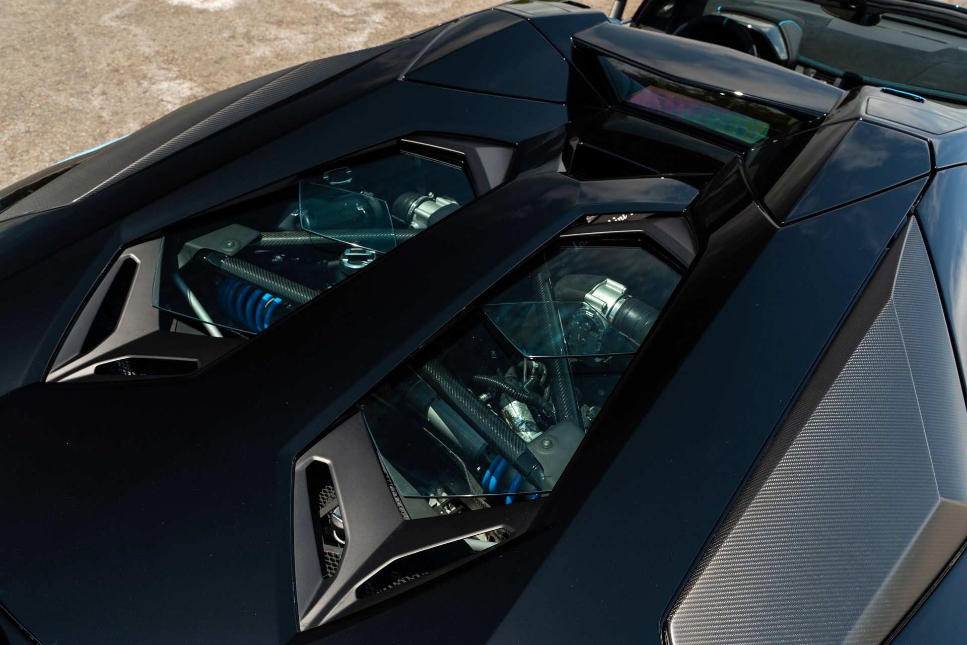 Photo 30 of Lamborghini Aventador SV | Nero Noctis | on ANRKY S2-X0 | Polished Clear