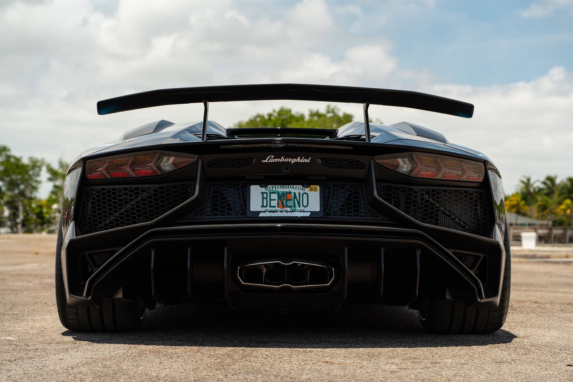 Photo 33 of Lamborghini Aventador SV | Nero Noctis | on ANRKY S2-X0 | Polished Clear