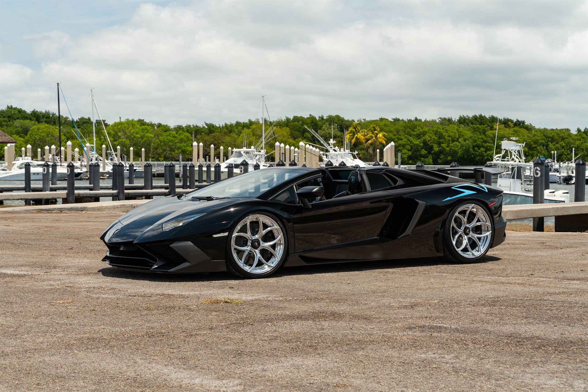 Photo 47 of Lamborghini Aventador SV | Nero Noctis | on ANRKY S2-X0 | Polished Clear