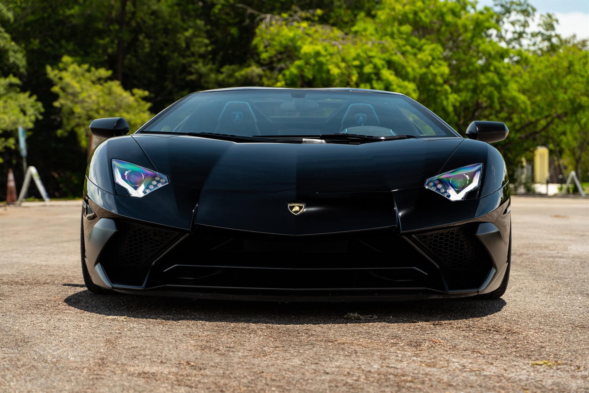 Photo 36 of Lamborghini Aventador SV | Nero Noctis | on ANRKY S2-X0 | Polished Clear