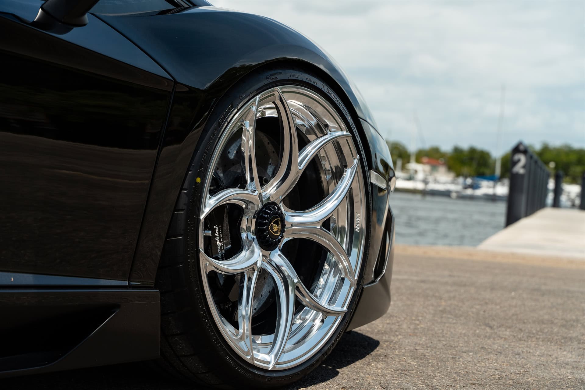 Photo 40 of Lamborghini Aventador SV | Nero Noctis | on ANRKY S2-X0 | Polished Clear