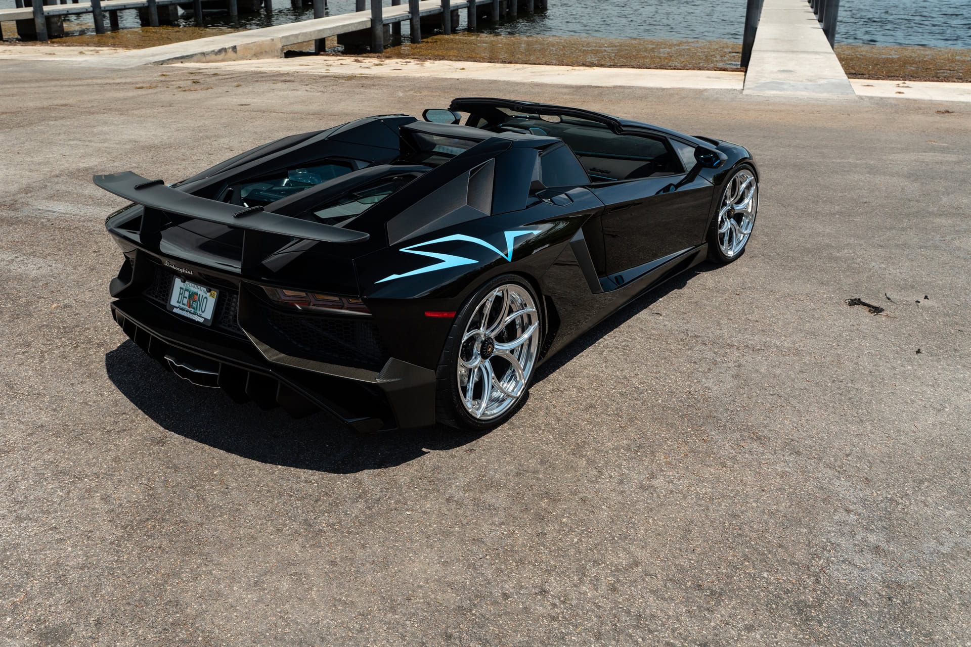 Photo 41 of Lamborghini Aventador SV | Nero Noctis | on ANRKY S2-X0 | Polished Clear
