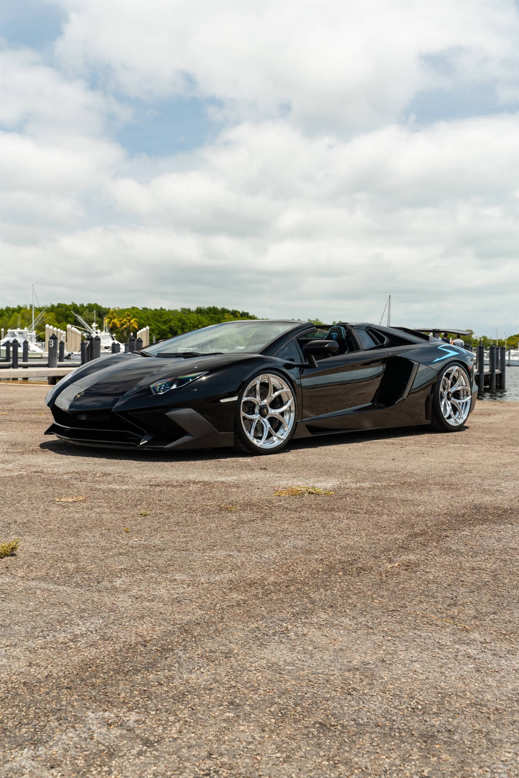 Photo 49 of Lamborghini Aventador SV | Nero Noctis | on ANRKY S2-X0 | Polished Clear