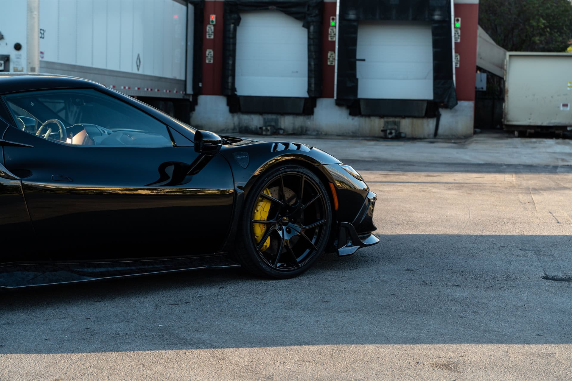 Mansory 296 GTB | Nero | on Mansory YT.5 | Gloss Black