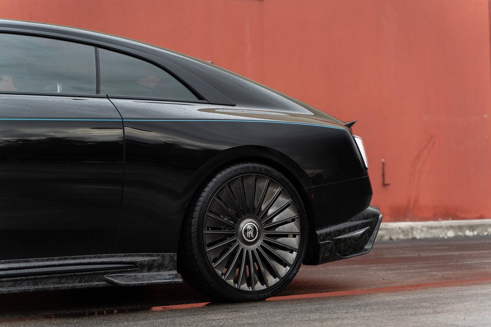 Photo 24 of Mansory Rolls-Royce Spectre | on 1886 G100 | Mirror Polished Smoke