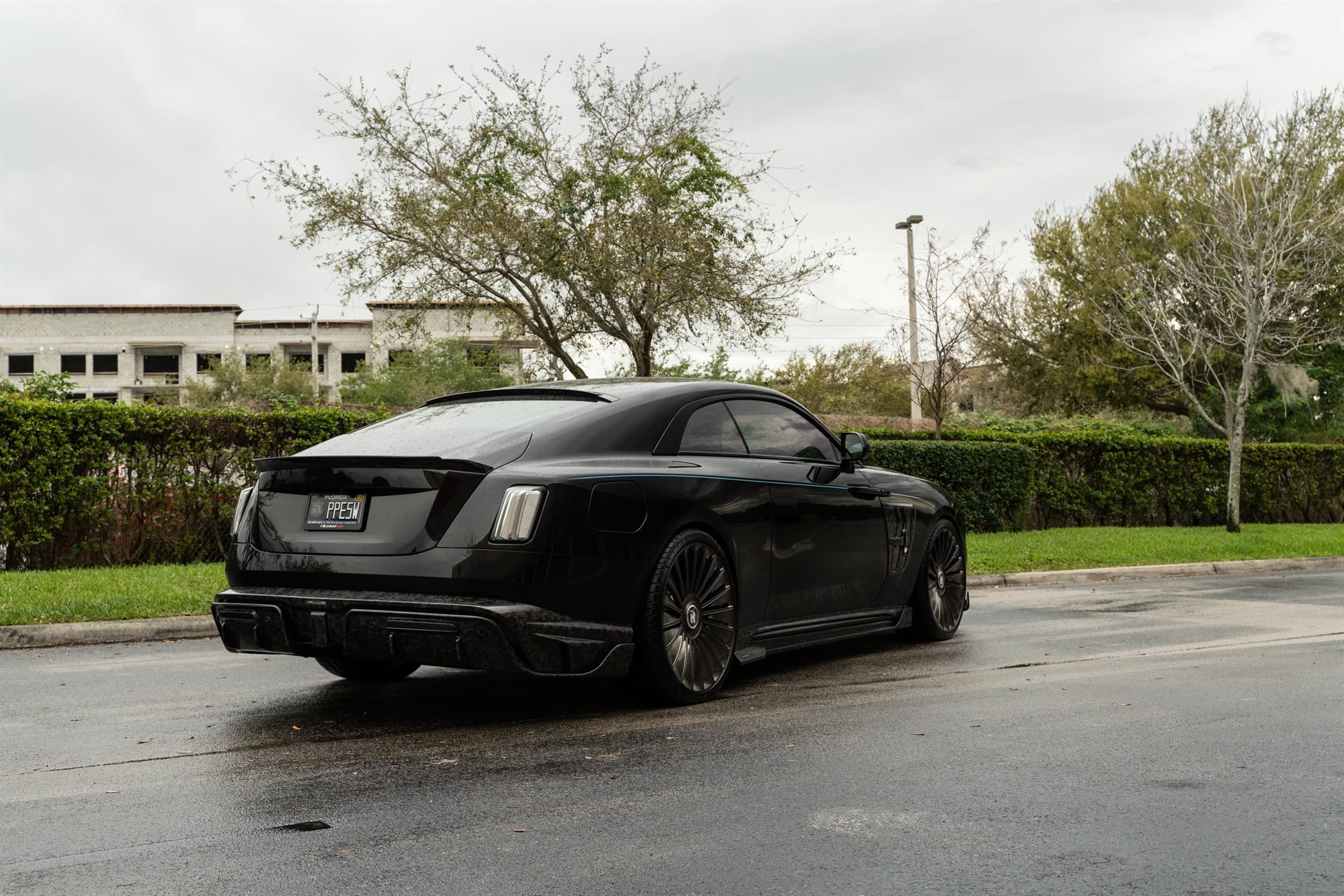 Photo 34 of Mansory Rolls-Royce Spectre | on 1886 G100 | Mirror Polished Smoke