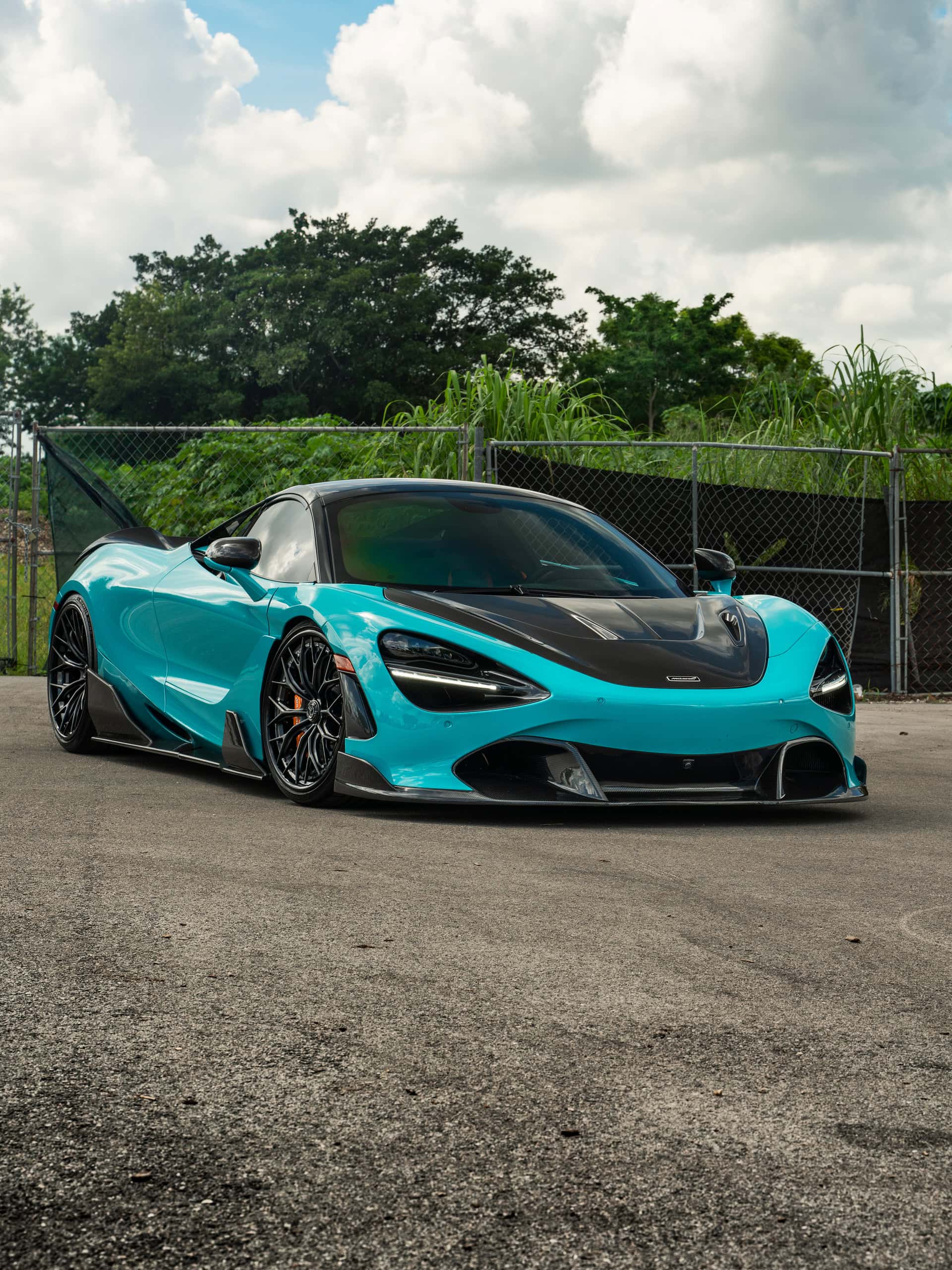 McLaren 720 | | on 1886 XR018 | Satin Black