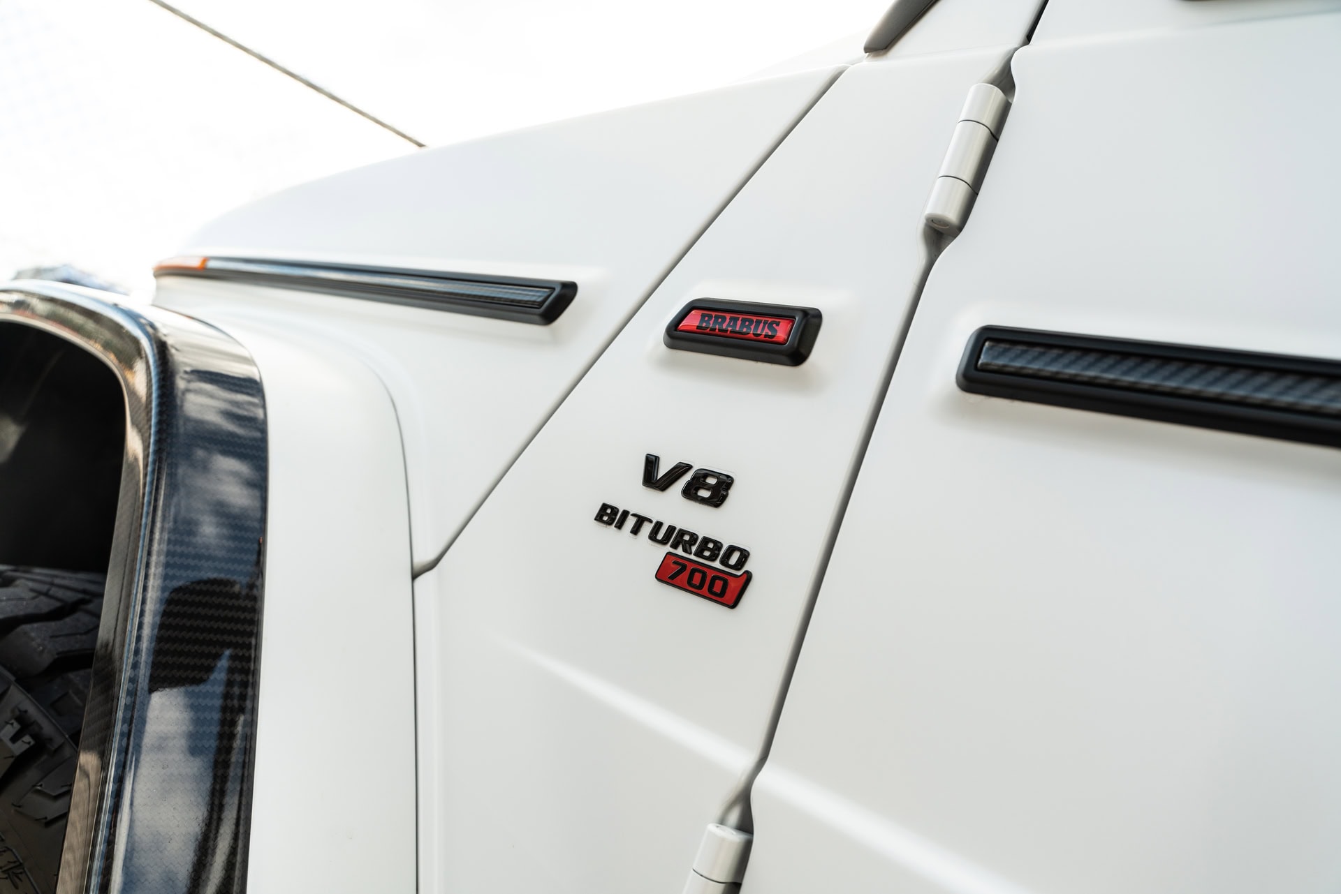 Mercedes Benz AMG G63 4×4 Squared | Polar White | on 1886 XR004 Wheels | Satin Black