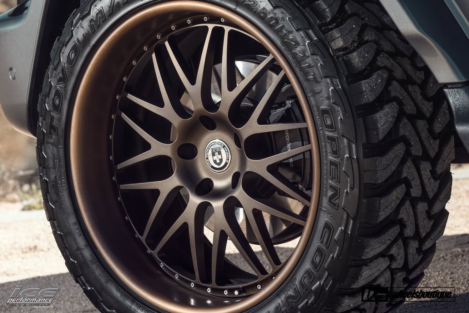 MERCEDES-BENZ W463A G550 ON HRE 540R