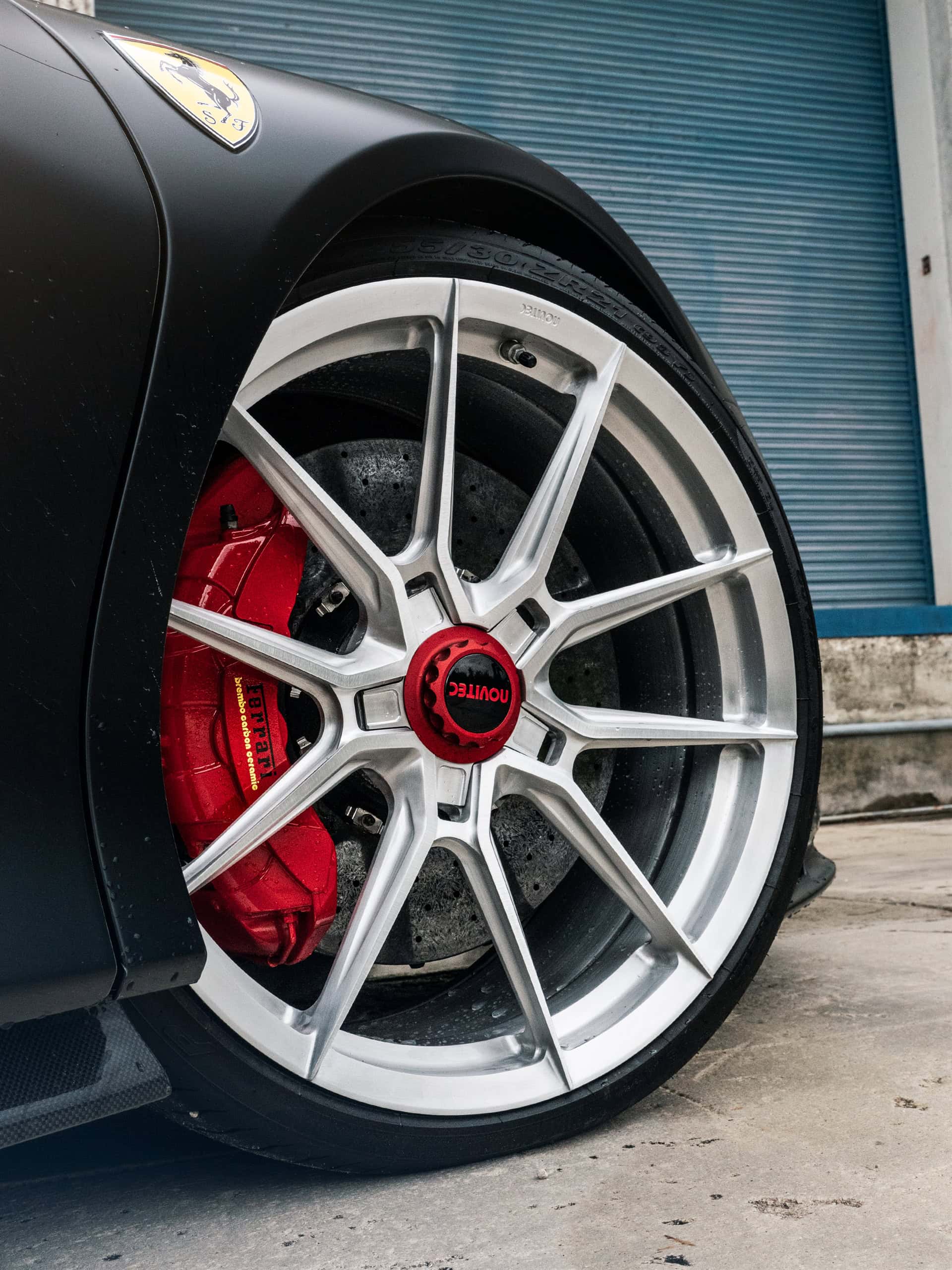 Ferrari SF90 | Nero Assetto Fiorano | on Novitec NF-10 | Brushed Clear