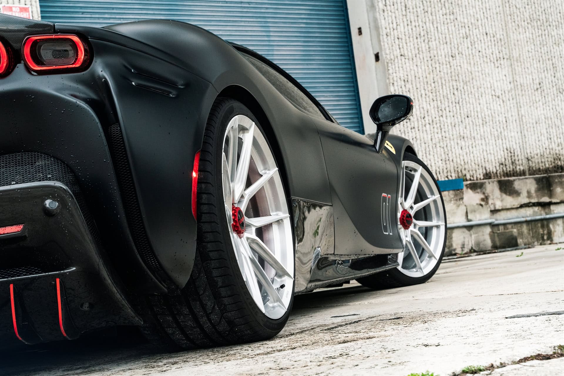 Ferrari SF90 | Nero Assetto Fiorano | on Novitec NF-10 | Brushed Clear