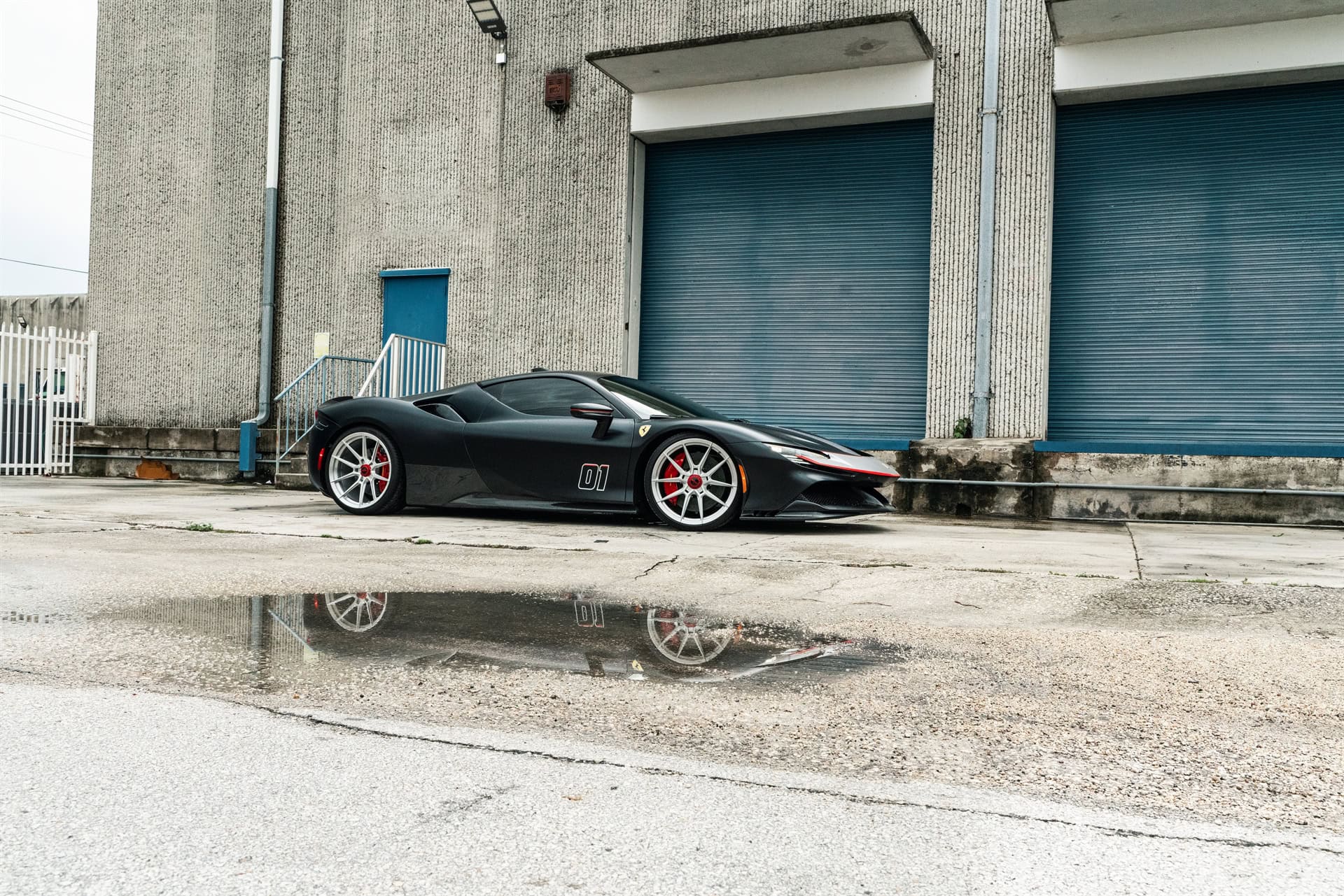 Ferrari SF90 | Nero Assetto Fiorano | on Novitec NF-10 | Brushed Clear