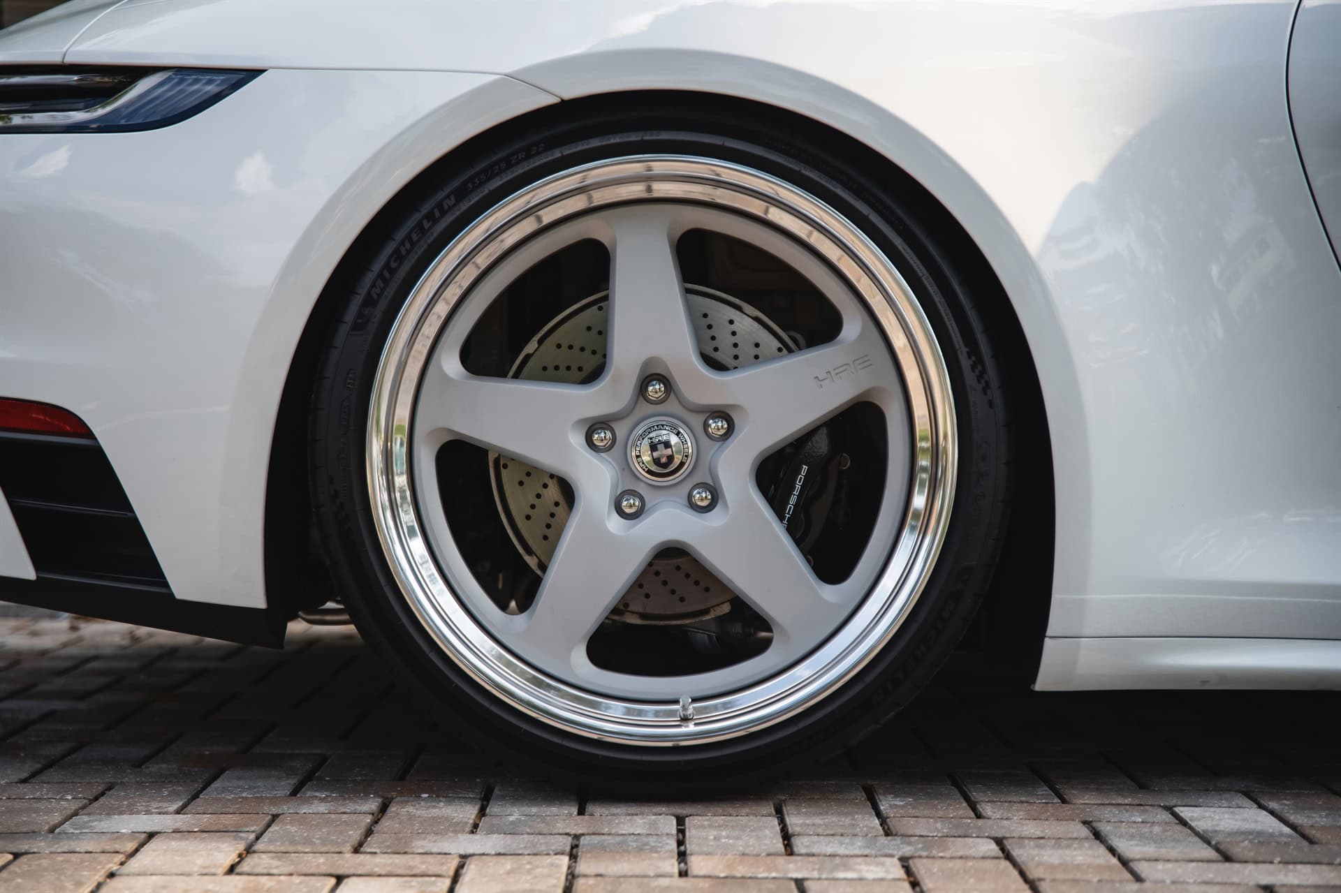 Porsche 992 Targa on  HRE 527 FMR