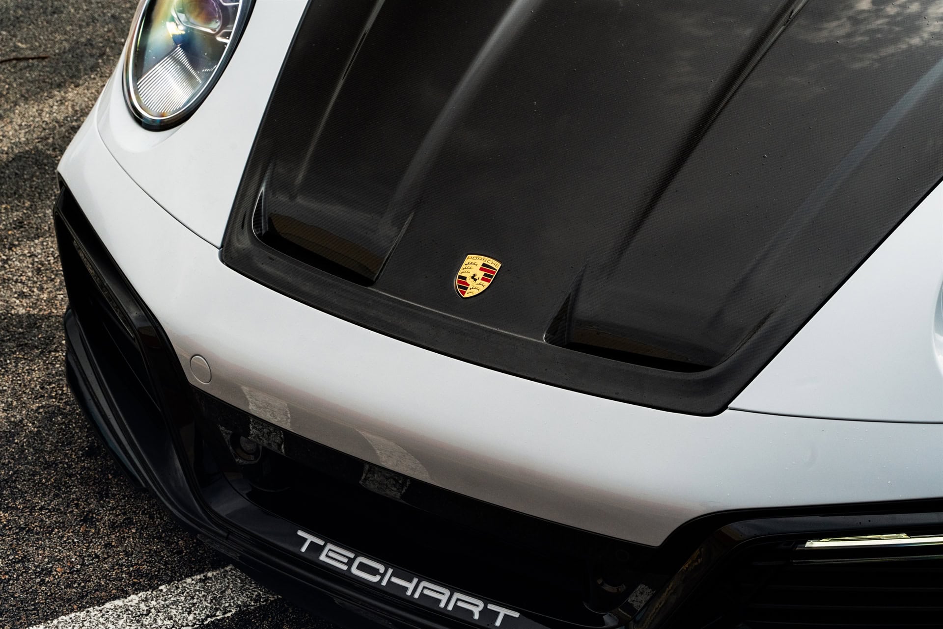 Porsche 992 Turbo S | Ice Gray Metallic| on HRE S101SC | Satin White Gold