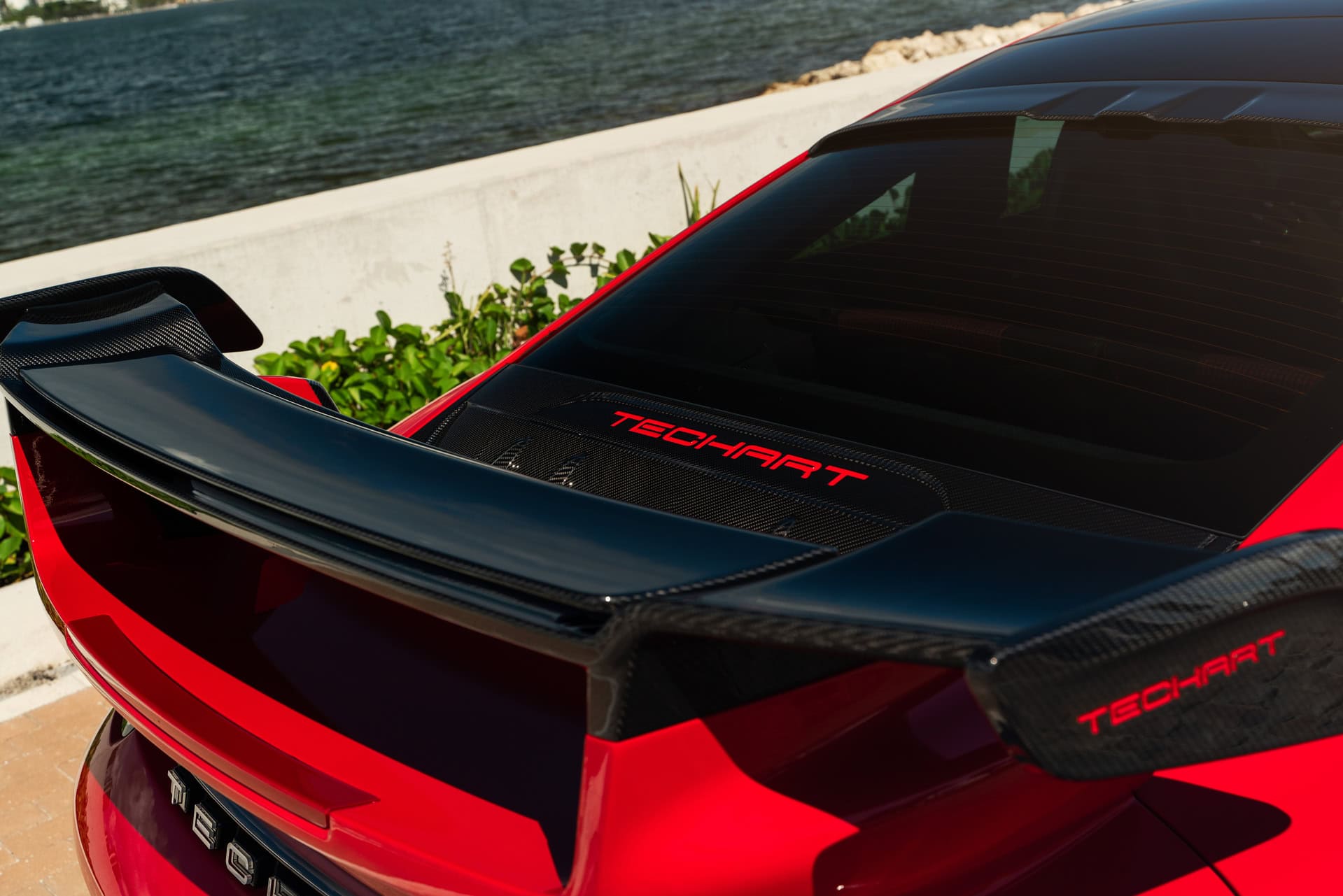 Techart GT Street R America 4 of 10 | Guards Red | on Techart Formula VI Wheels | Gloss Black