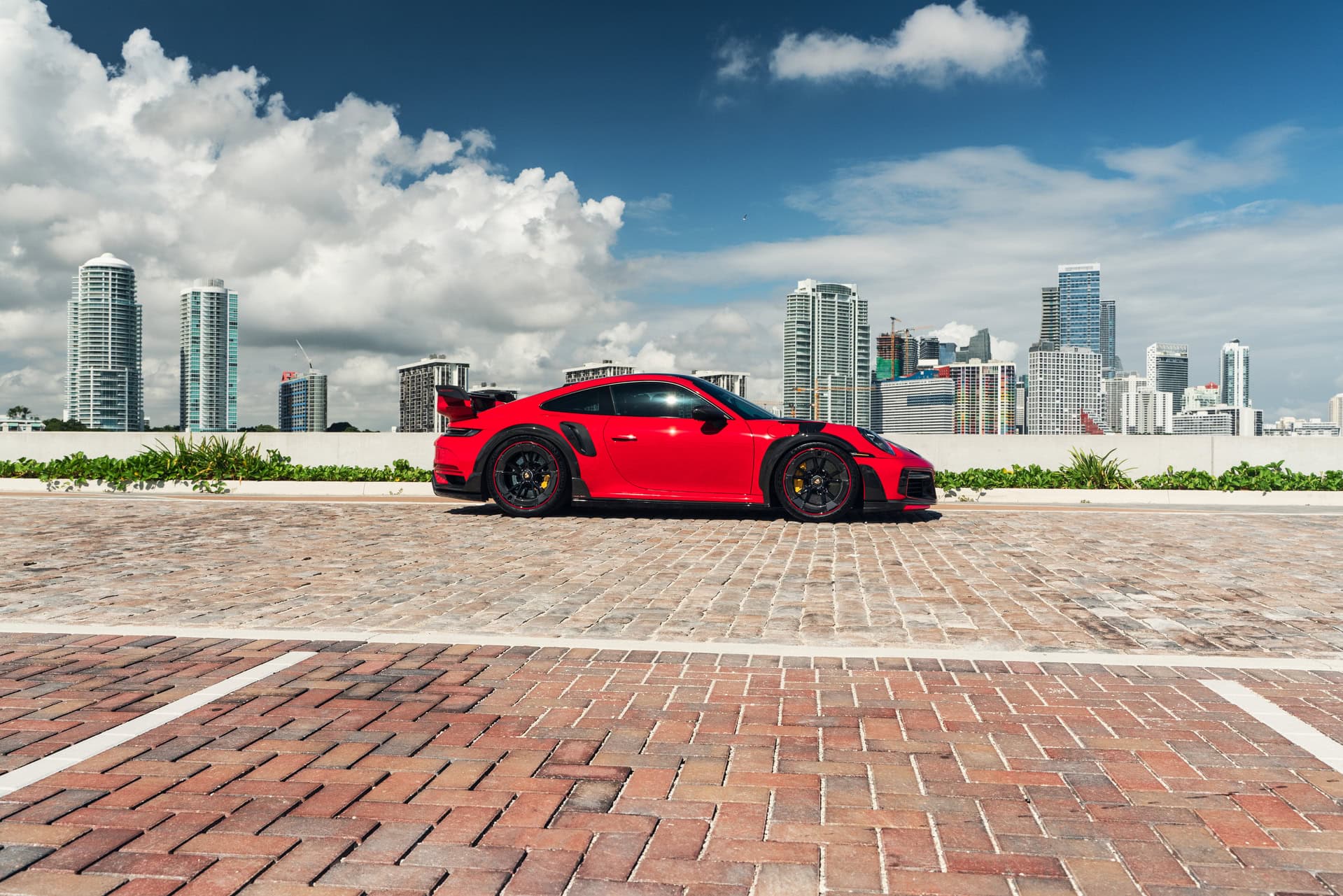 Techart GT Street R America 4 of 10 | Guards Red | on Techart Formula VI Wheels | Gloss Black