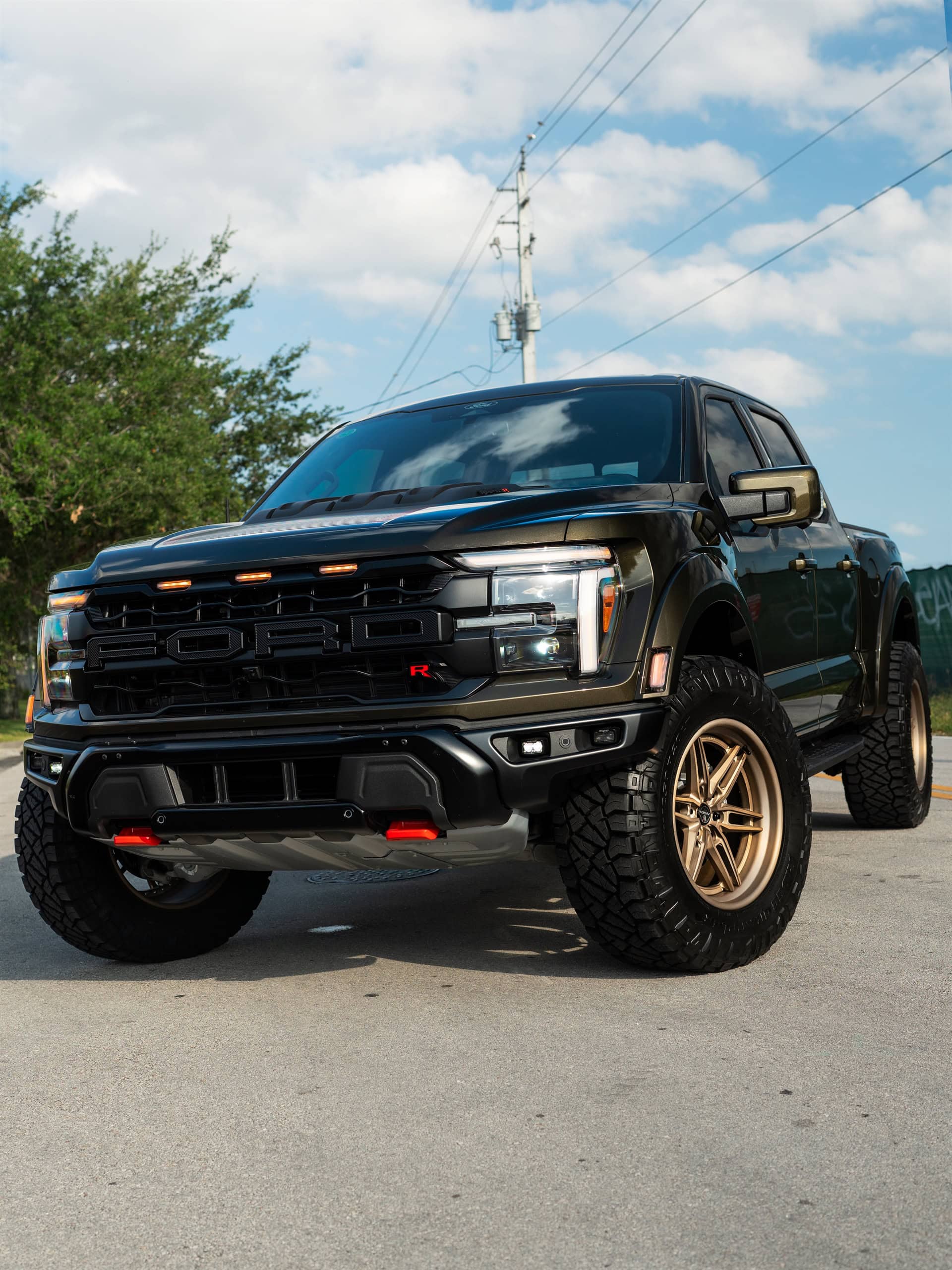 ANRKY AN36 Satin Brushed Champange | Ford Raptor R