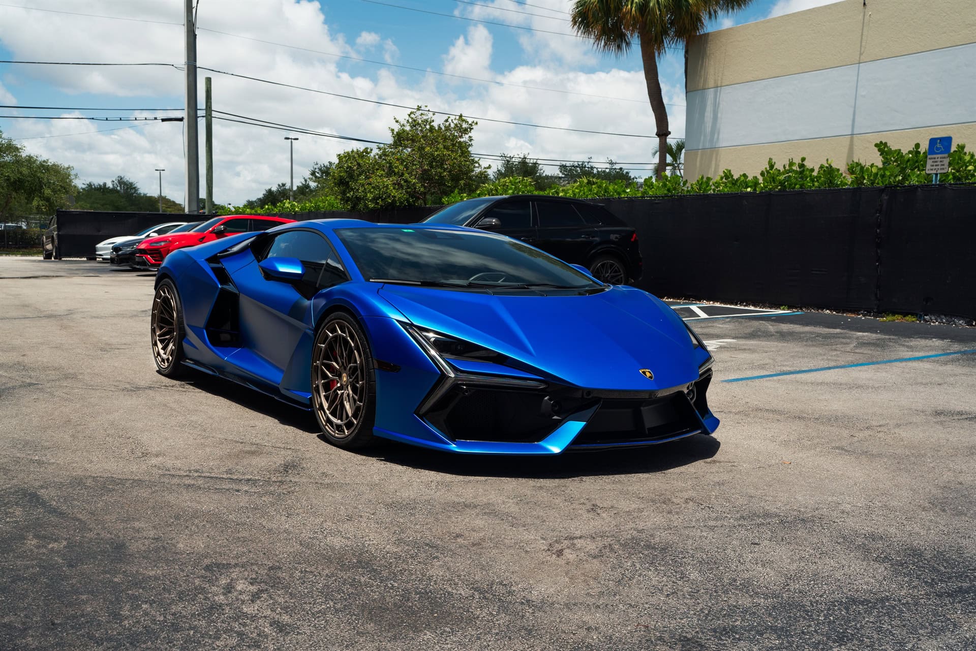 Lamborghini Revuelto | Blu Eleos | on Avant Garde AGL80 | Satin Bronze