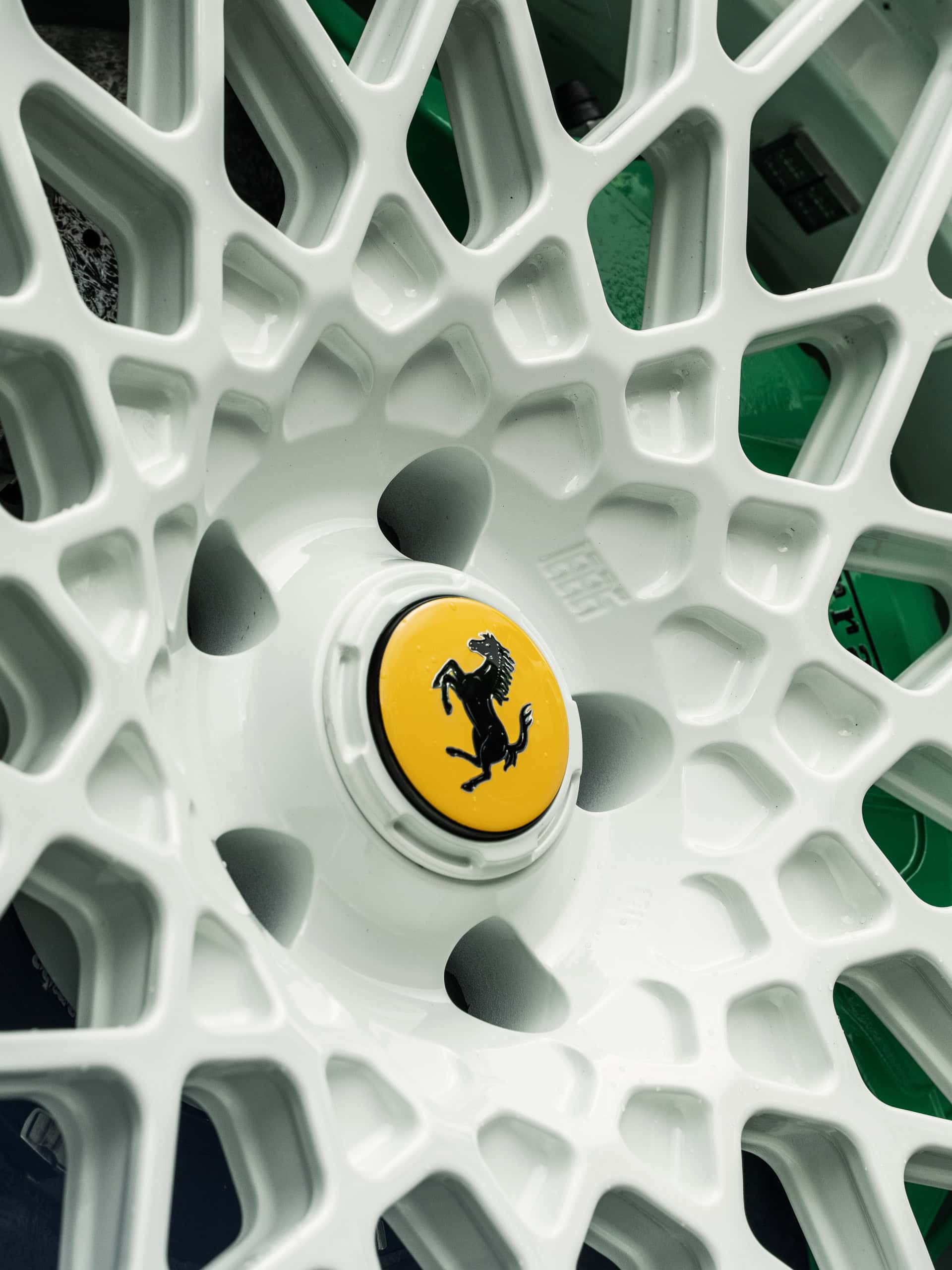 Ferrari SF90 | Bianco Avus | on 1886 S015 | Gloss White