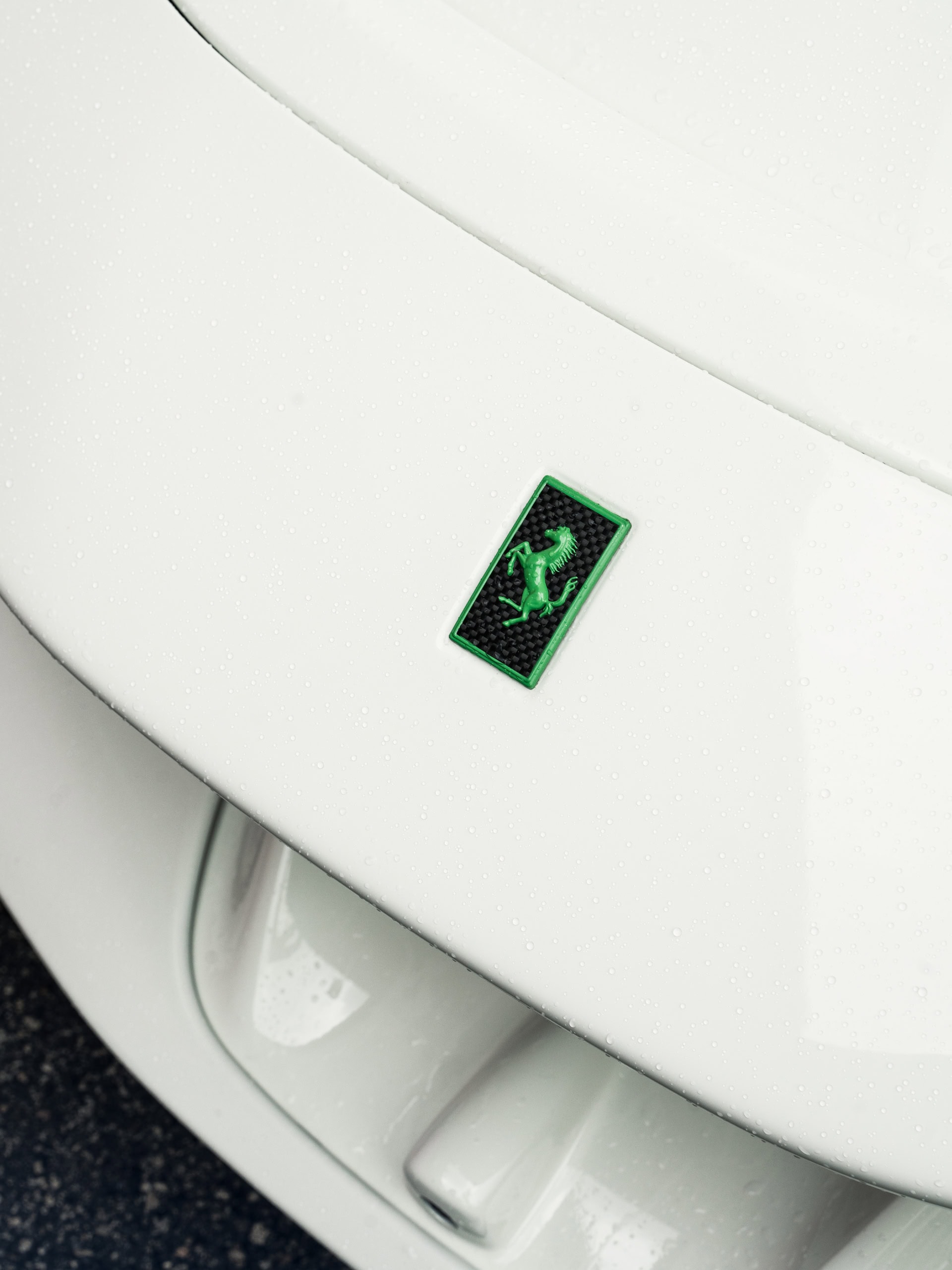 Ferrari SF90 | Bianco Avus | on 1886 S015 | Gloss White