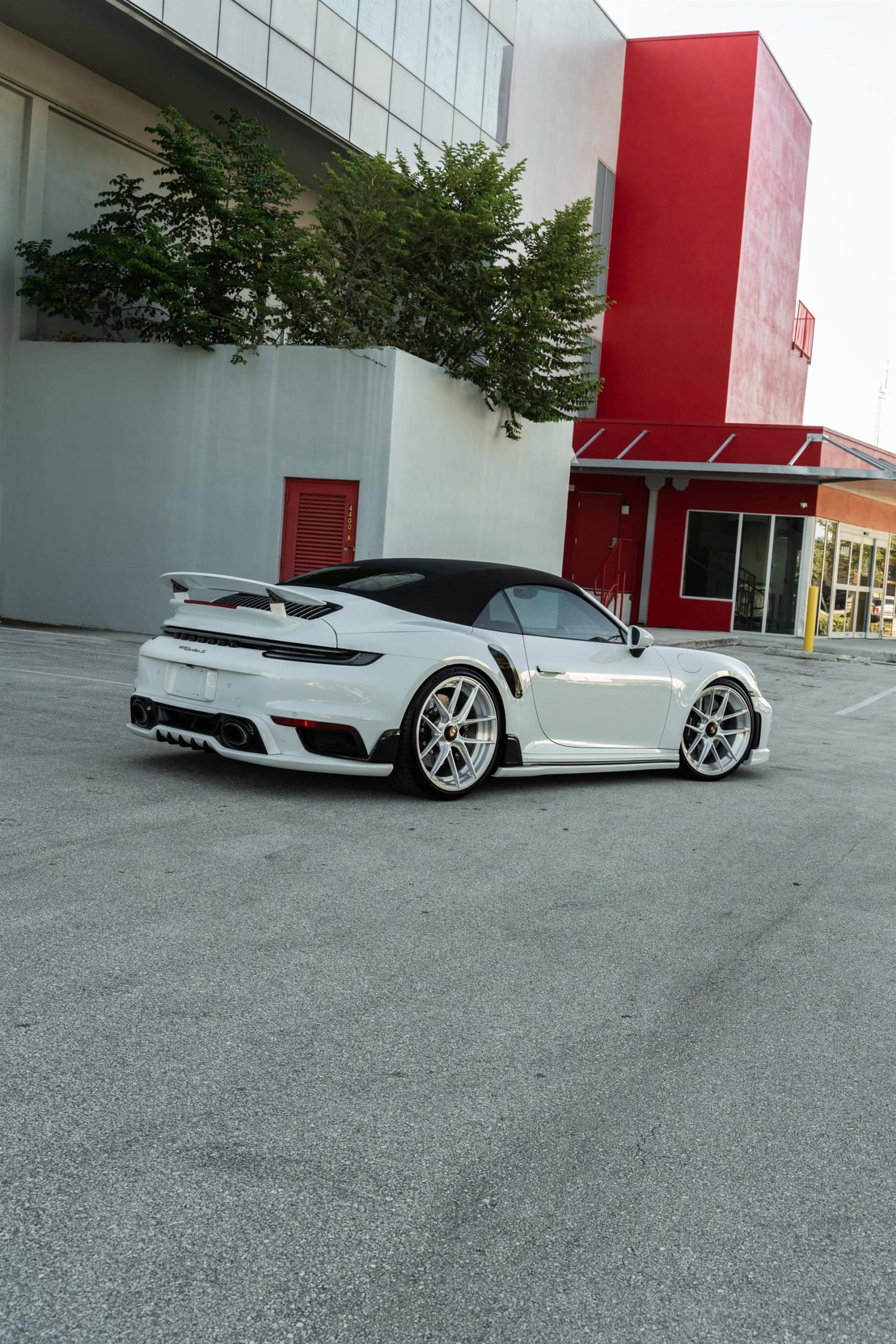 TECHART 992 Turbo S | Carrera White | on ANRKY XR-201 | Brushed Clear