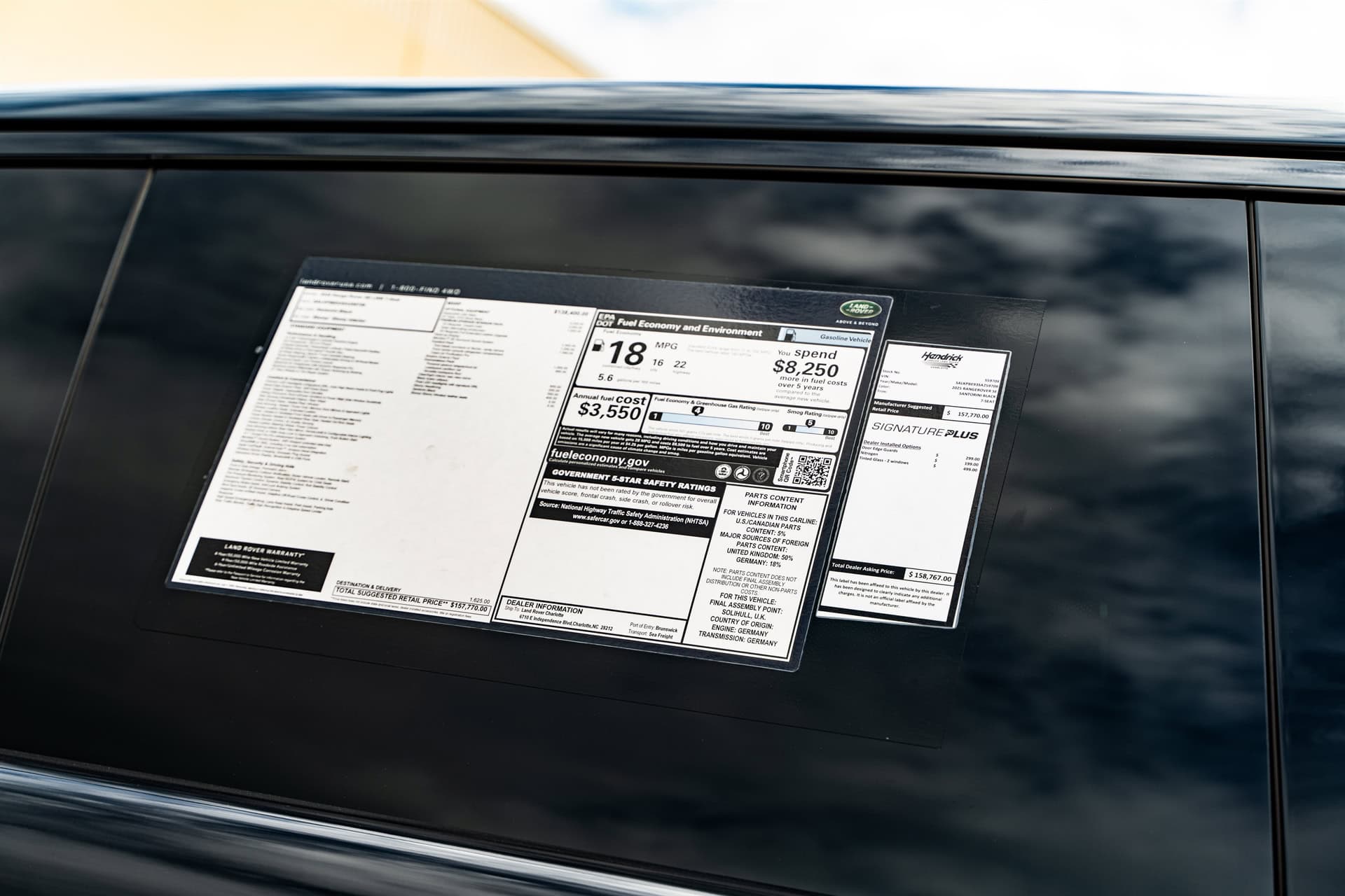 Range Rover | Santorini Black | on Forgiato Trimestre-M | Gloss Black