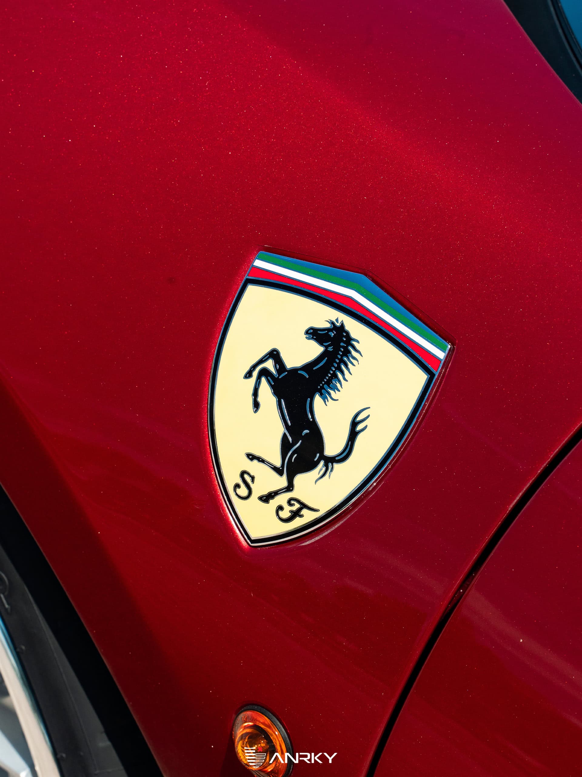 Photo 27 of Ferrari 488 Pista | Rosso Fiorano | on ANRKY RS7.3 | Frozen Polished Clear