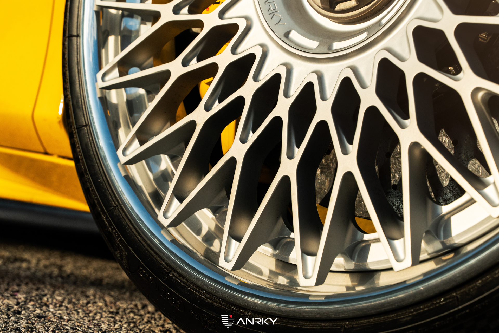 Ferrari 488 Spider | Giallo Modena | on ANRKY RS7.3 | Frozen Polished Clear